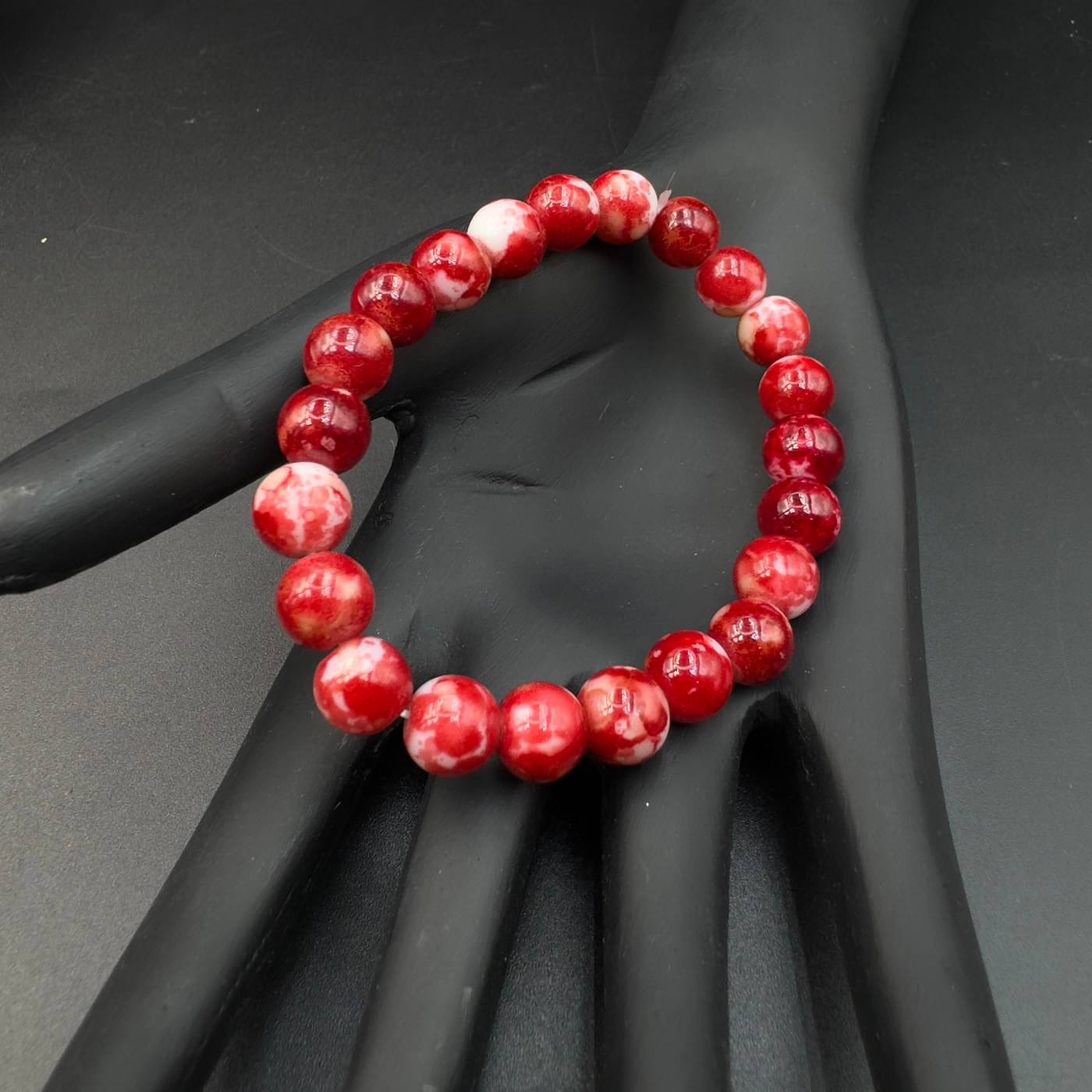     			Charms Red Friendship Band ( Pack of 1 )