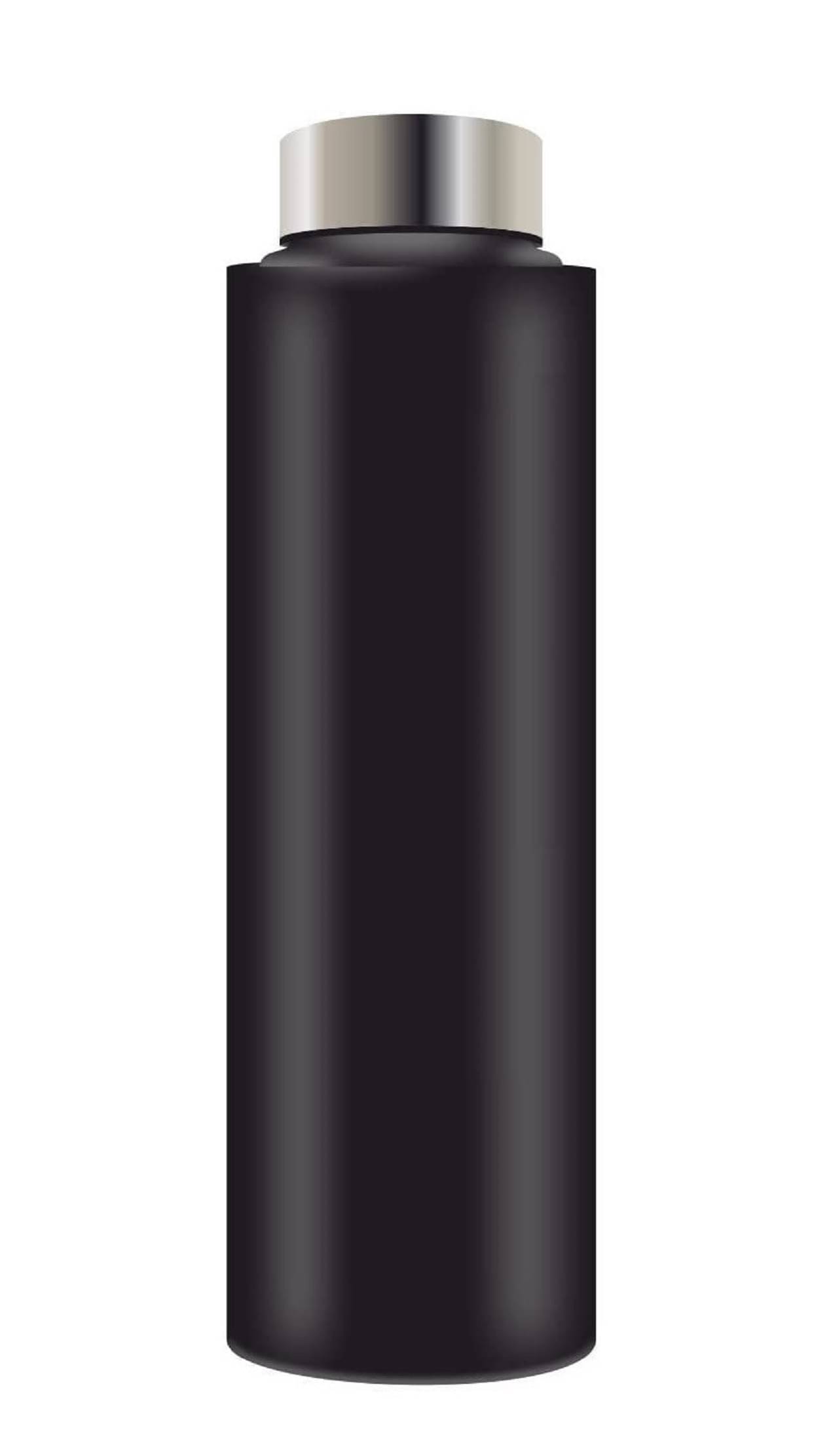     			Dynore Fridge Bottle Black Stainless Steel Fridge Water Bottle 750 mL ( Set of 1 )