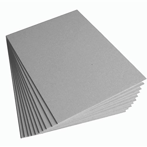     			ECLET 20 Grey A4 Size 180-240 GSM Pastel Sheets/Papers for Art Craft Multipurpose (A4, Grey, Pack of 20)