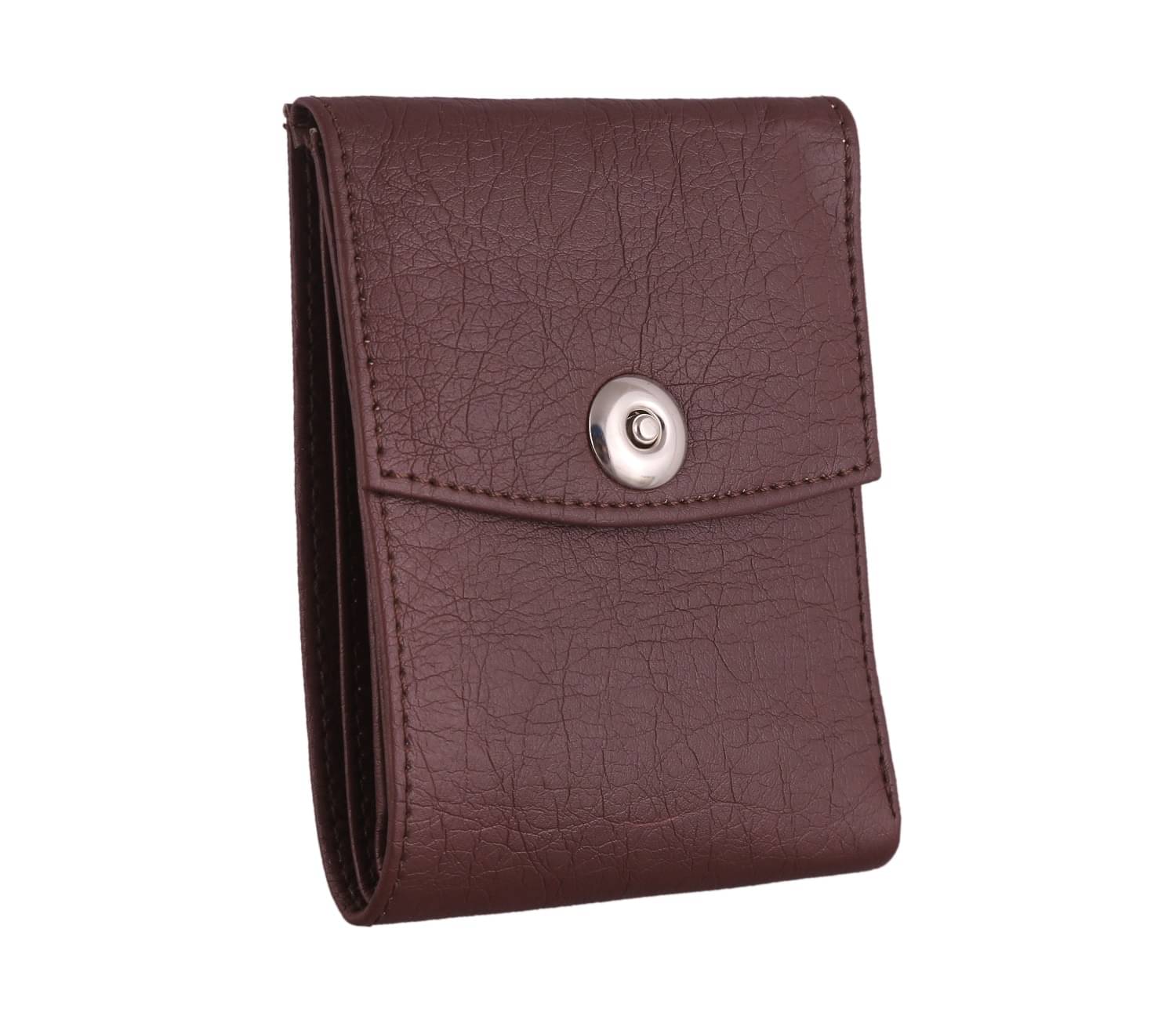     			Eugenie Club Brown/Tan Leather Men's Three Fold Wallet ( Pack of 1 )