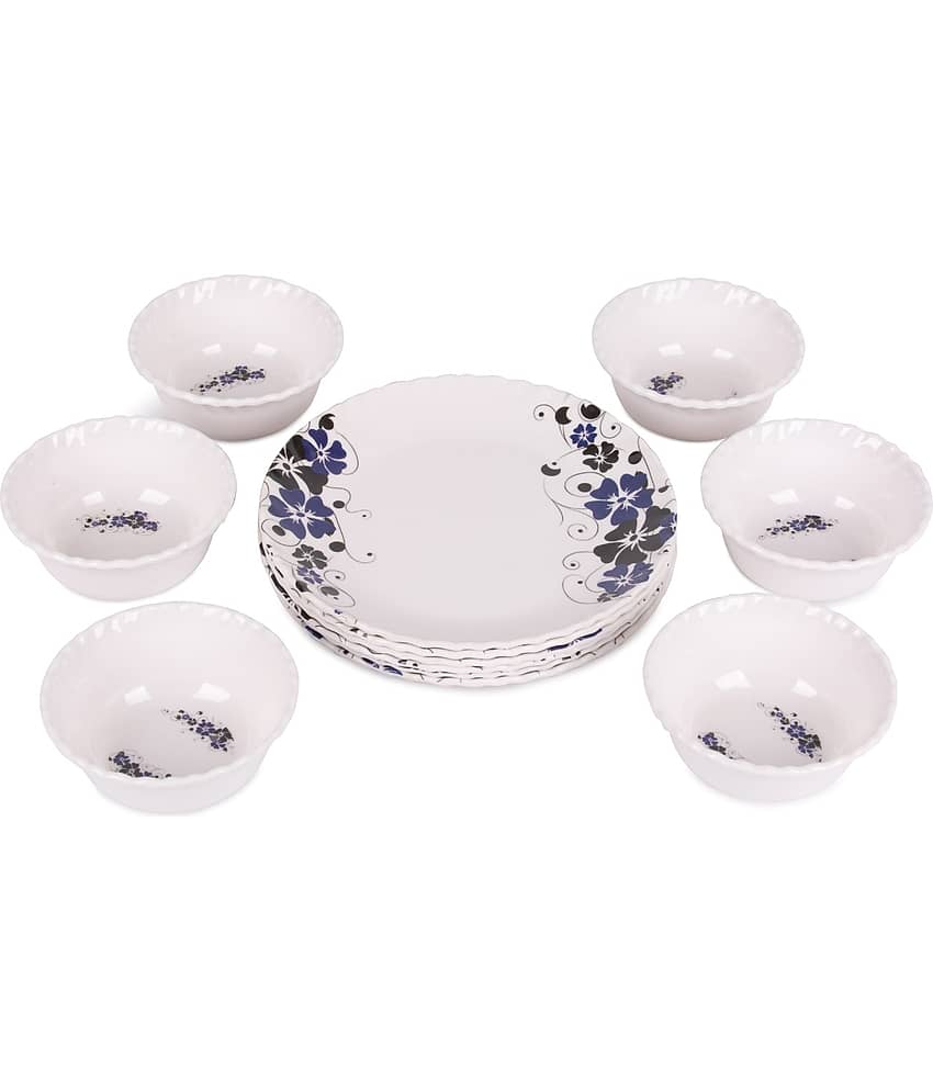 Cello Platino Melamine Dinner Set (24 Pcs) Retro