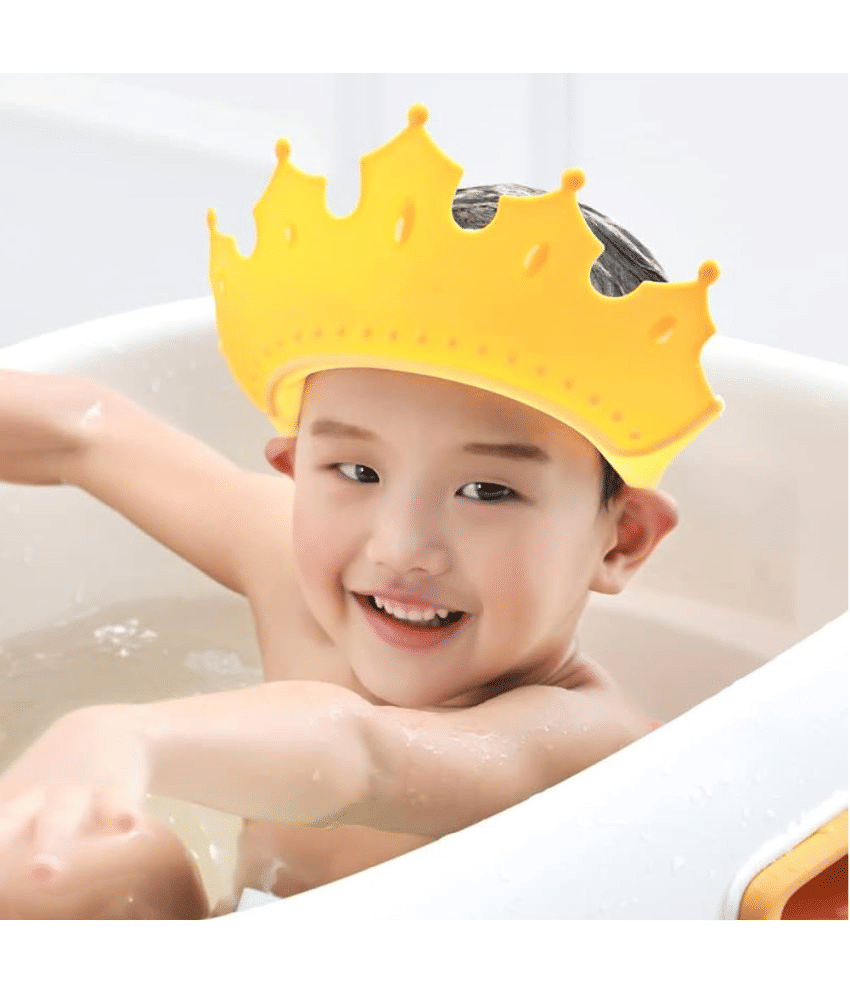 INK POINT Yellow Plastic Shower Cap ( 1 pcs ) INK POINT Yellow Plastic Shower Cap ( 1 pcs )
