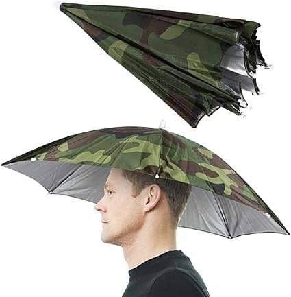 Infispace Green Hand's Free Umbrella Infispace Green Hand's Free Umbrella