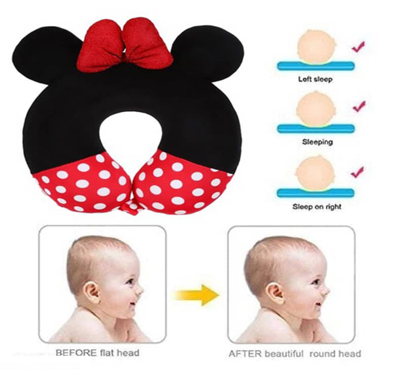 JUZZII Single Black Velvet Kids Fibre Filled Pillow