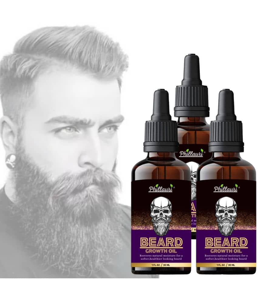 Phillauri Rosemary Oil Promotes Beard Growth Beard Oil 90 ml - Beard Care and Tools | Buy online on ZillyBuy