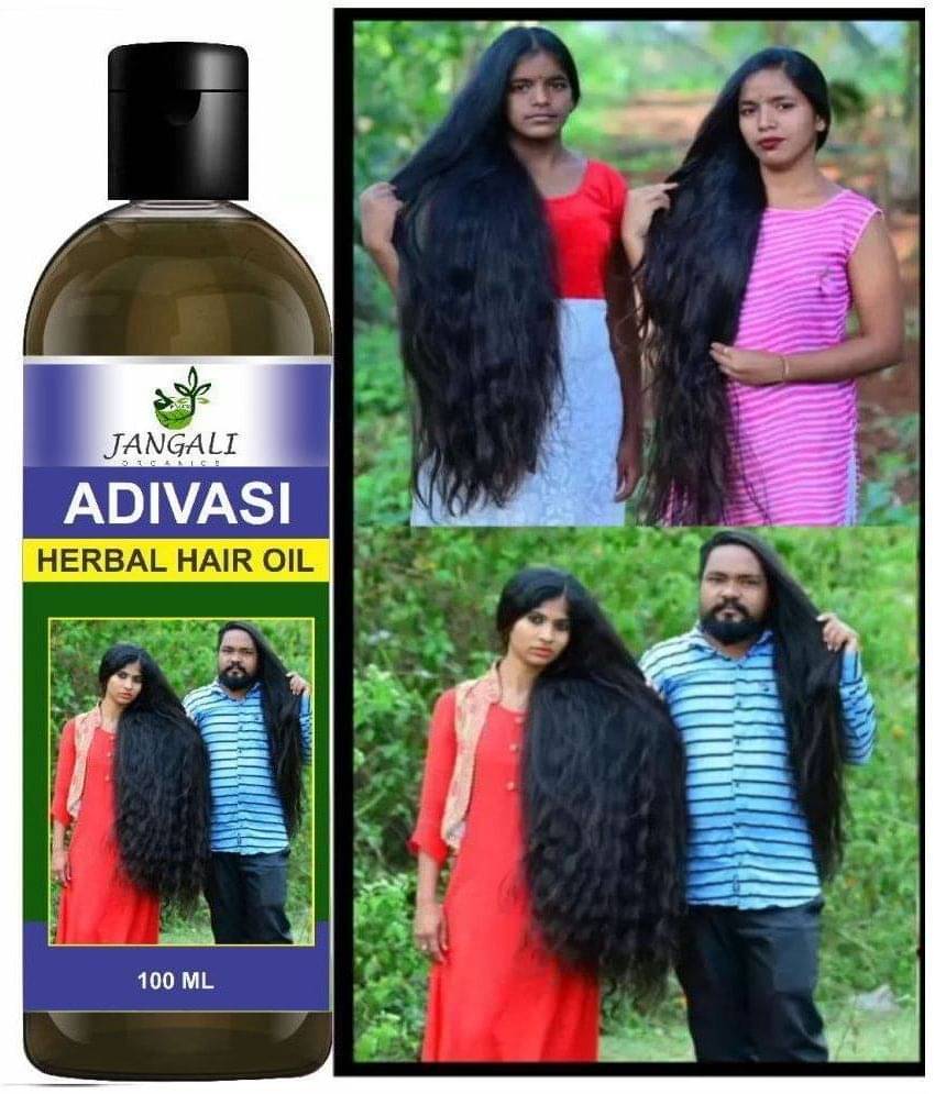     			PURE Jangali ORGANICS Adivasi herbal HAIR OIL FOR All Type of Hair Problem Growth 100ML