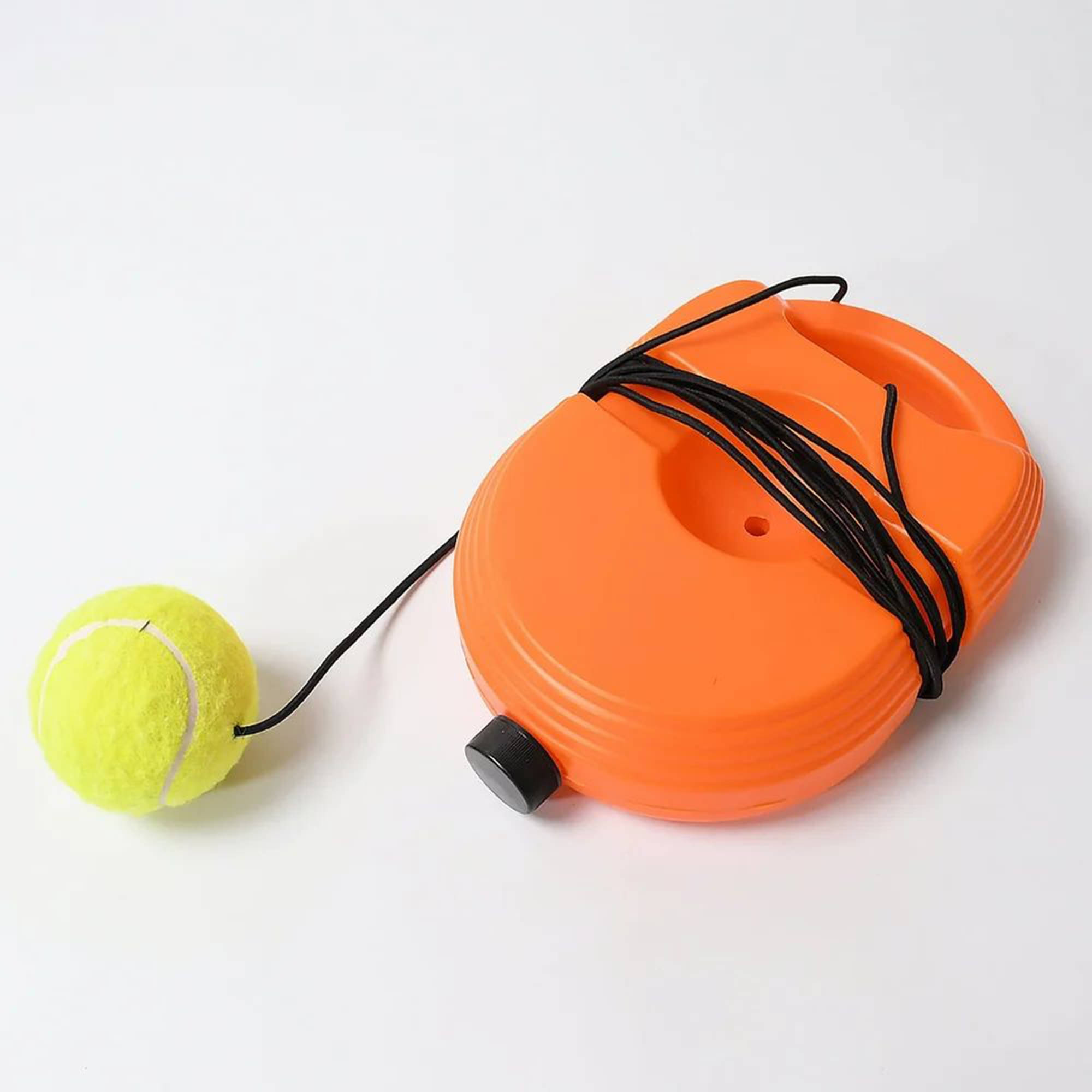     			RAINBOW RIDERS Tennis Trainer Rebound Ball with String for Self-Practice, Solo Training Equipment for Adults, Kids, Beginners, Portable Tennis Rebounder Kit (No Racket)