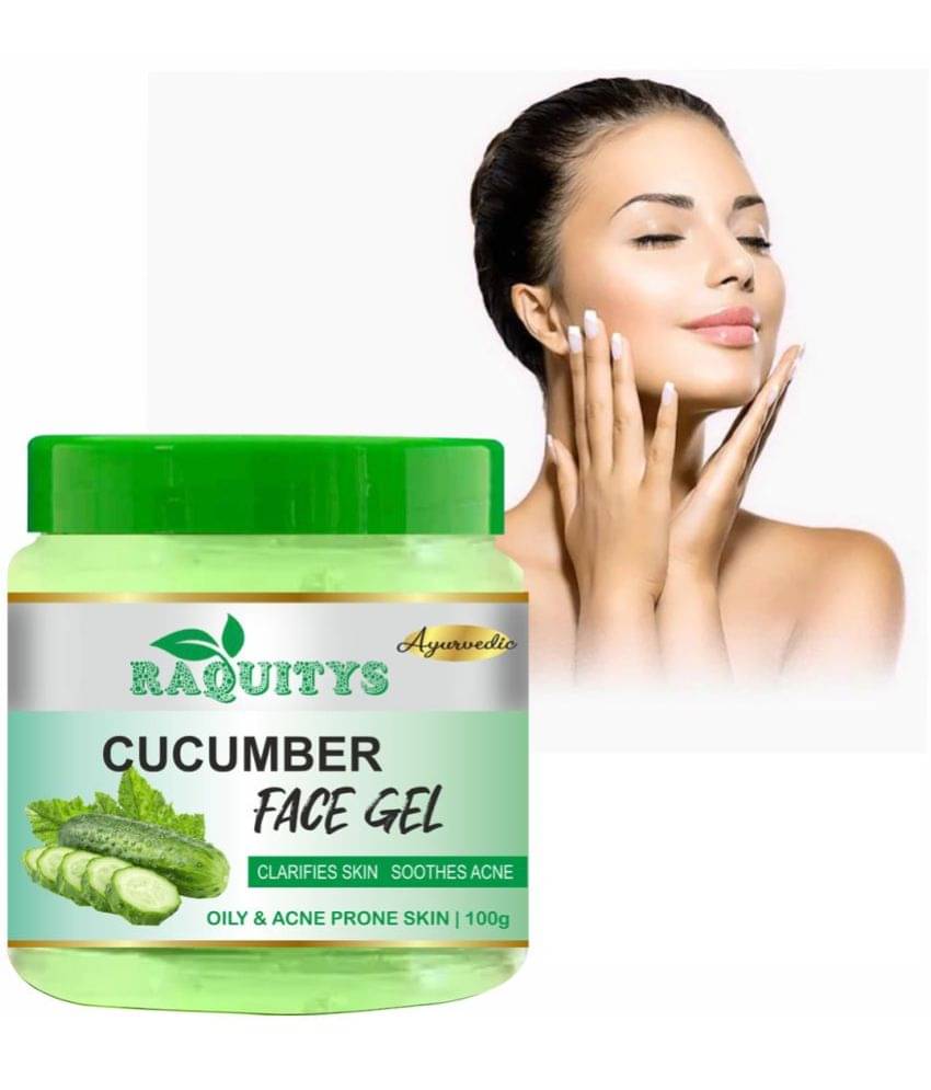 RAQUITYS 100% PURE Cucumber Gel for Brightening & Dark Spots Removal (100 g) RAQUITYS 100% PURE Cucumber Gel for Brightening & Dark Spots Removal (100 g)