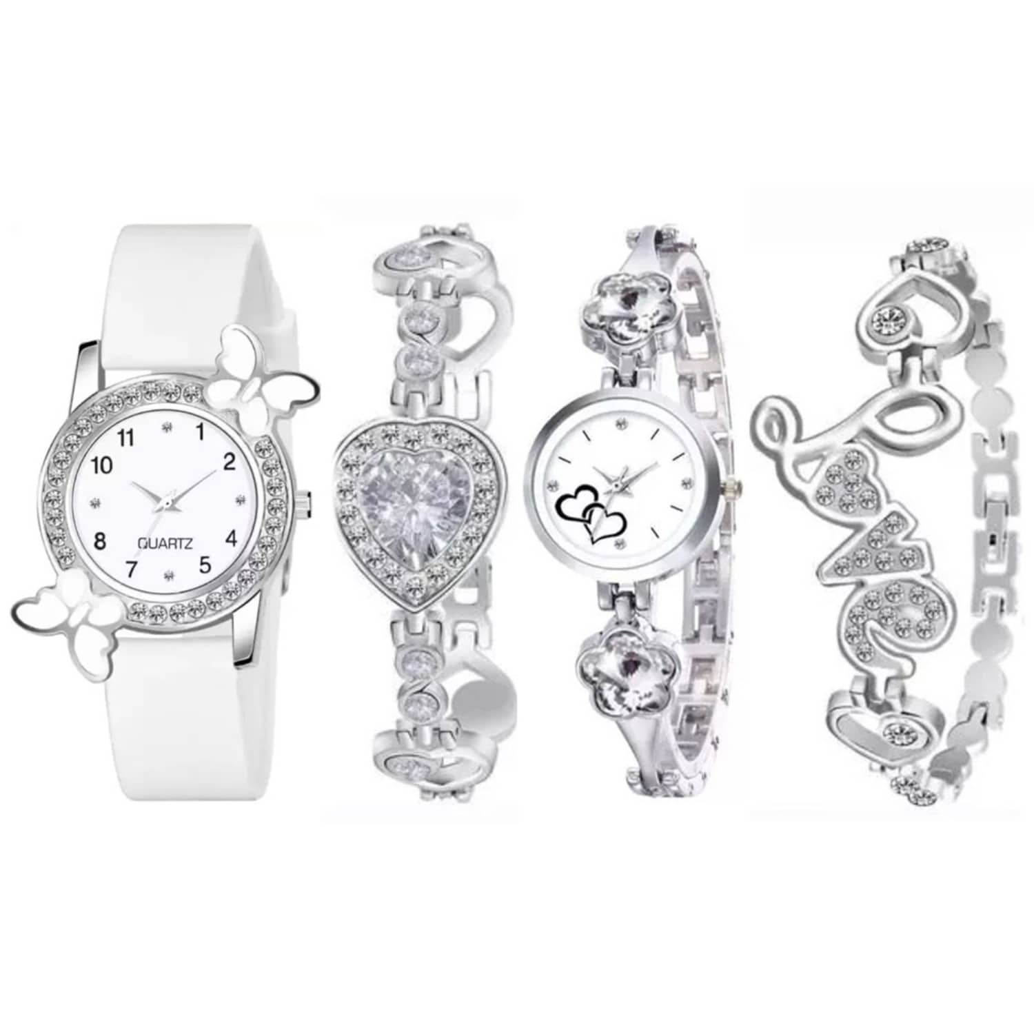 REESKY White Metal Analog Womens Watch