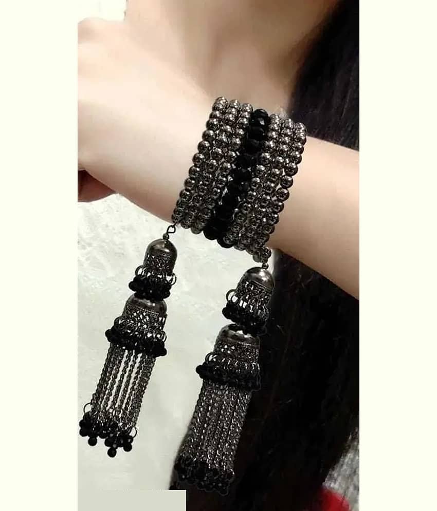 Samridhi DC Black Cuff ( Pack of 1 ) - Bangles & Bracelets | Buy online on ZillyBuy