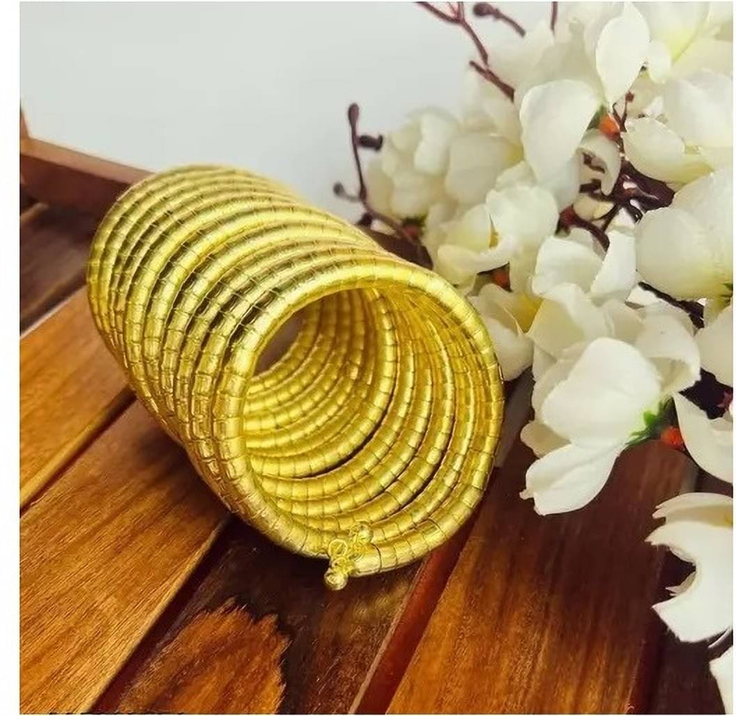     			Samridhi DC Gold Bangle ( Pack of 1 )