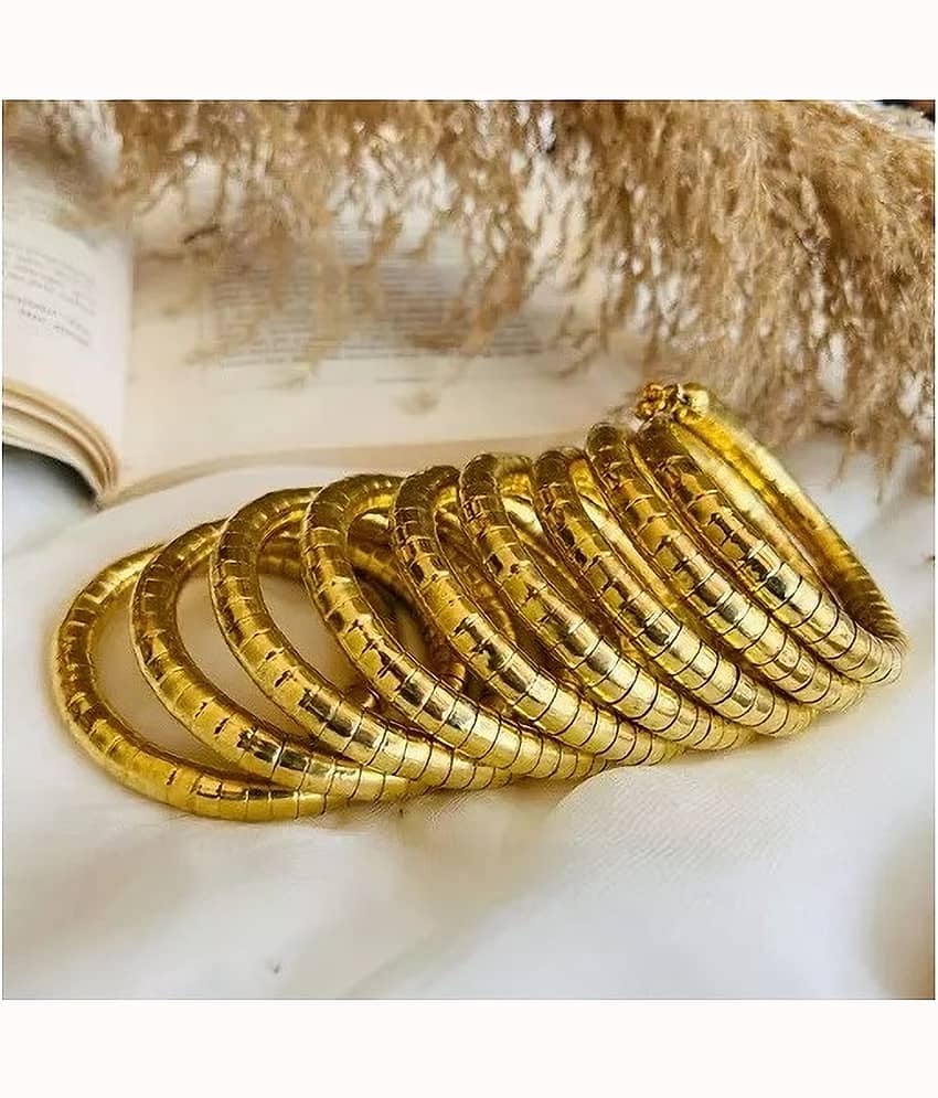 Samridhi DC Gold Bangle ( Pack of 1 ) - Bangles & Bracelets | Buy online on ZillyBuy