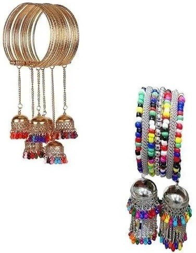     			Samridhi DC Multicolor Bangle ( Pack of 2 )