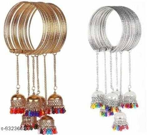 Samridhi DC Multicolor Bangle ( Pack of 2 ) - Bangles & Bracelets | Buy online on ZillyBuy