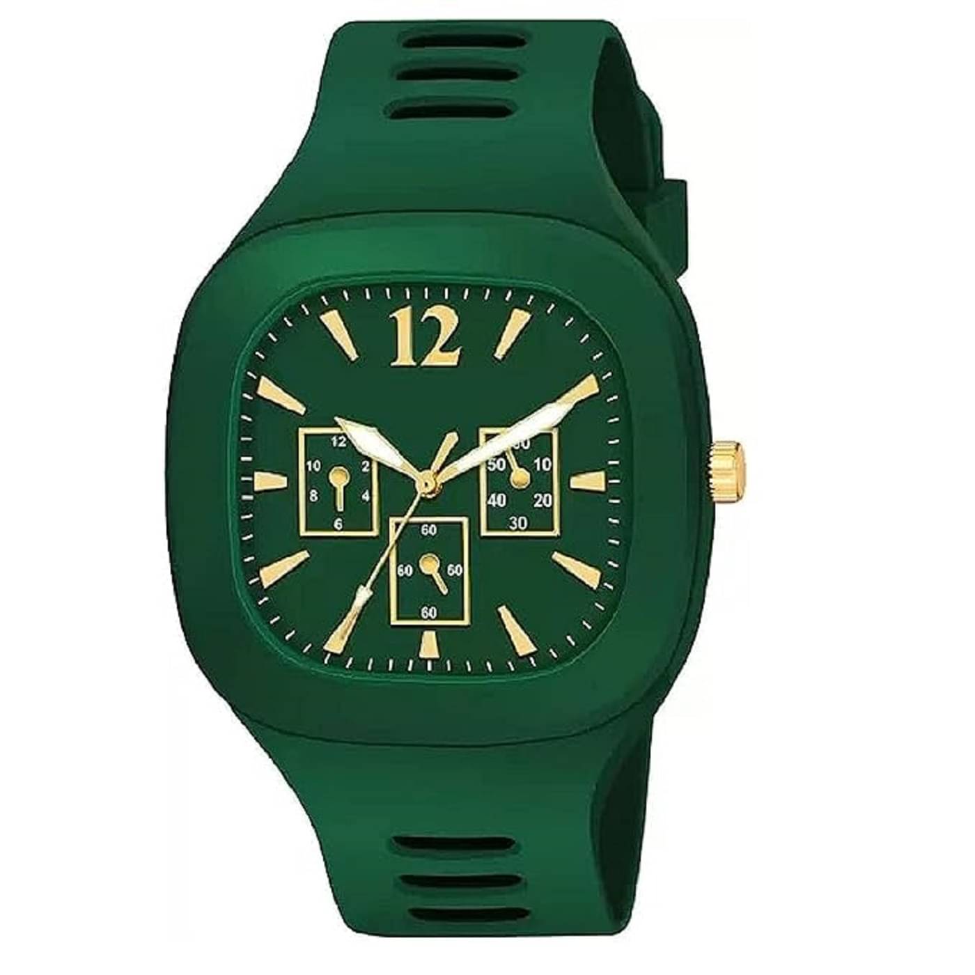     			Viser Green Dial Analog Boys Watch ( Pack of 1 )