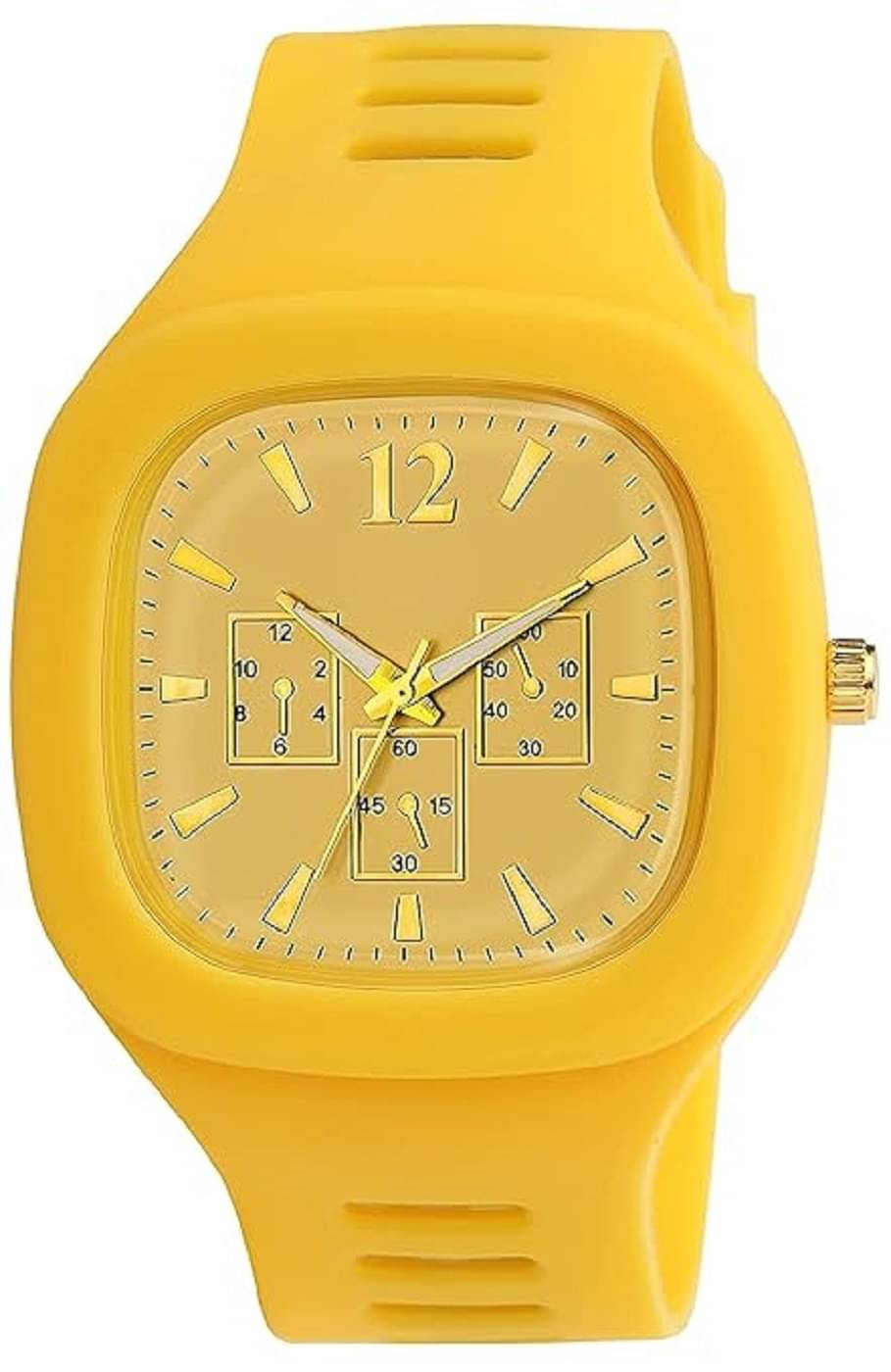 Viser Yellow Dial Analog Boys Watch ( Pack of 1 ) Viser Yellow Dial Analog Boys Watch ( Pack of 1 )