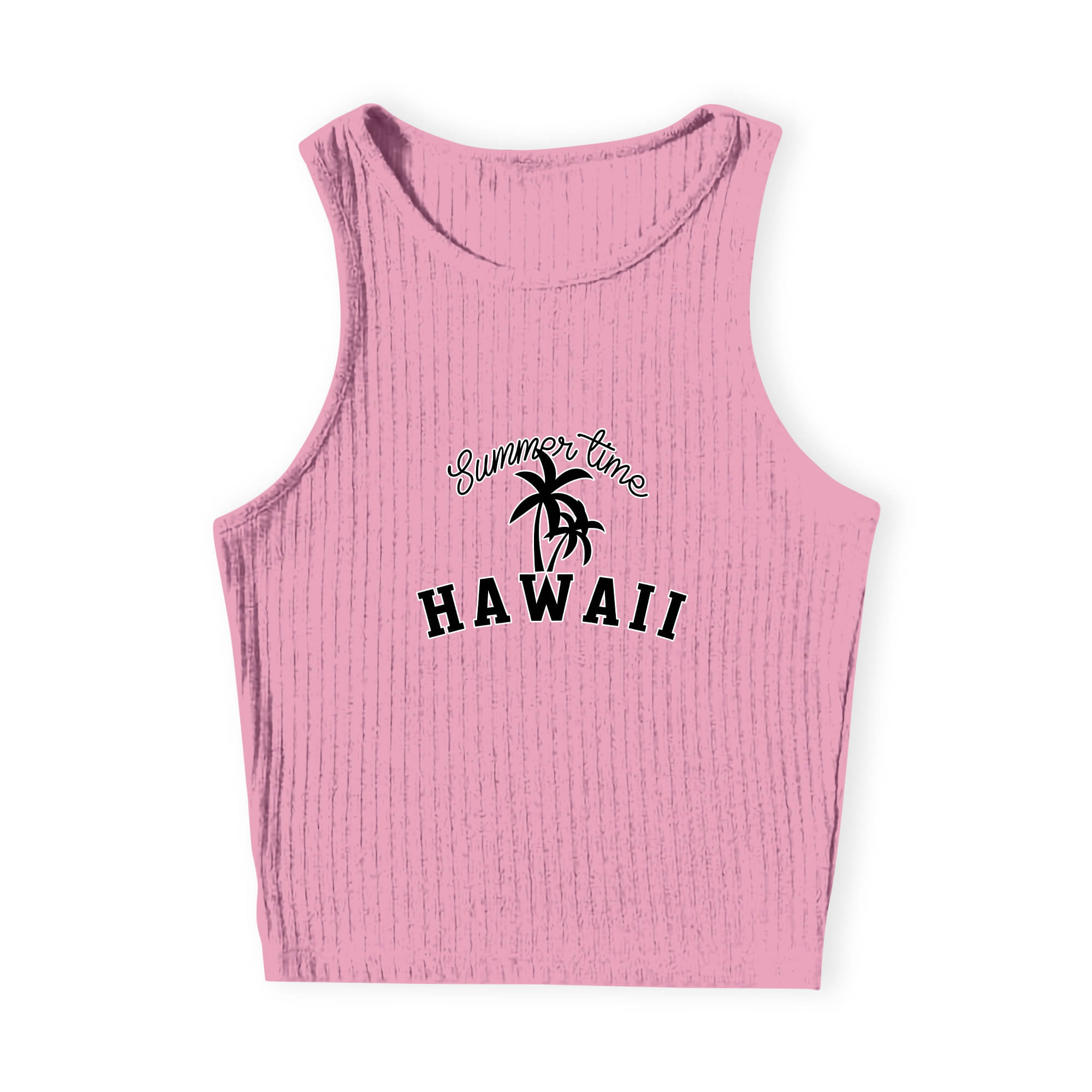     			fashion and youth Women's Cotton Blend Crop Top ( Pink )