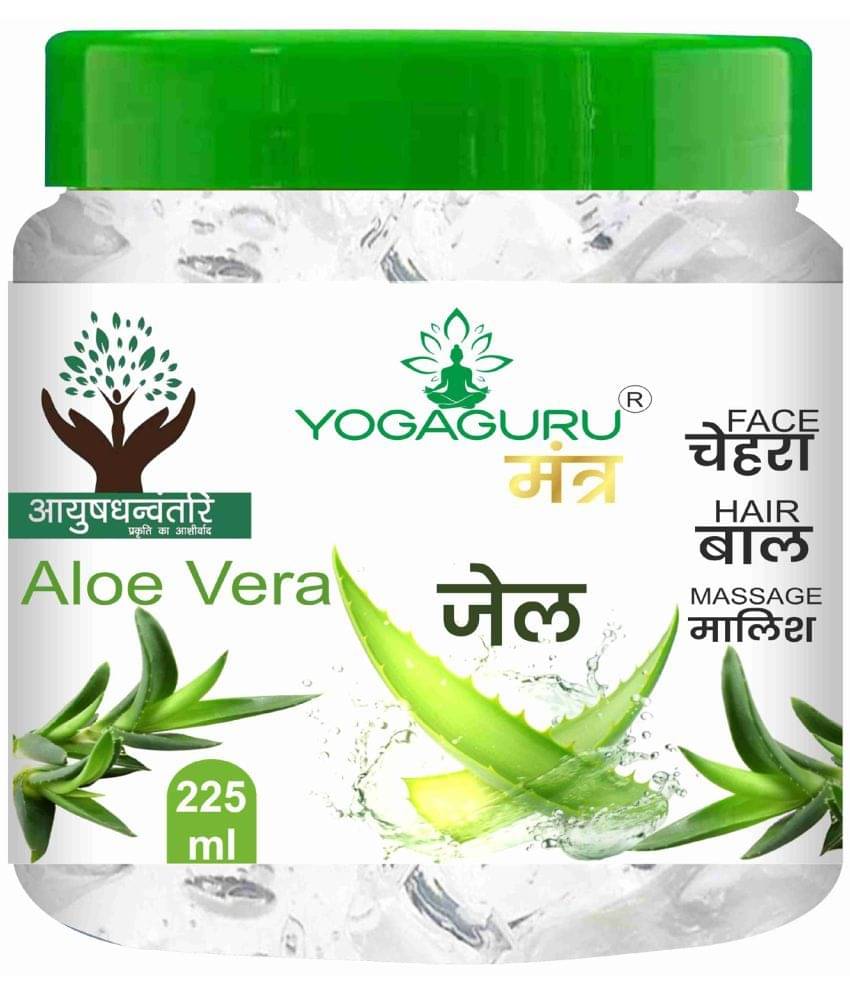 YOGAGURU MANTR PURE Aloe Vera Gel - Moisturize Skin & Younger Looking 225ML YOGAGURU MANTR PURE Aloe Vera Gel - Moisturize Skin & Younger Looking 225ML