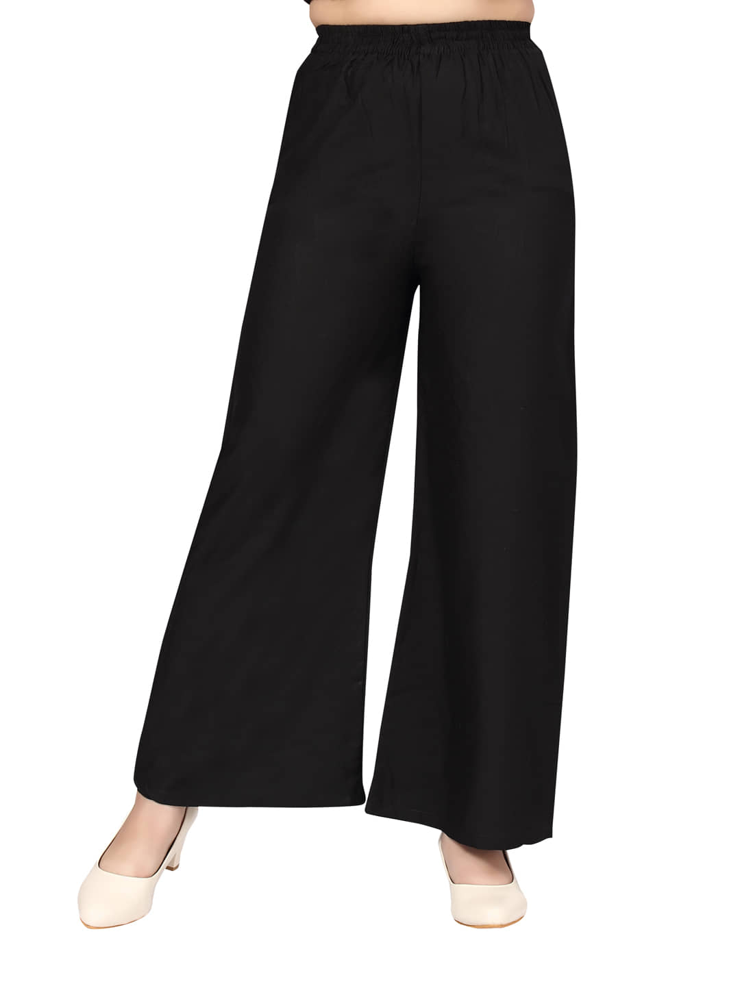 Aarika Girls Black Colour Palazzo - Trousers | Buy online on ZillyBuy