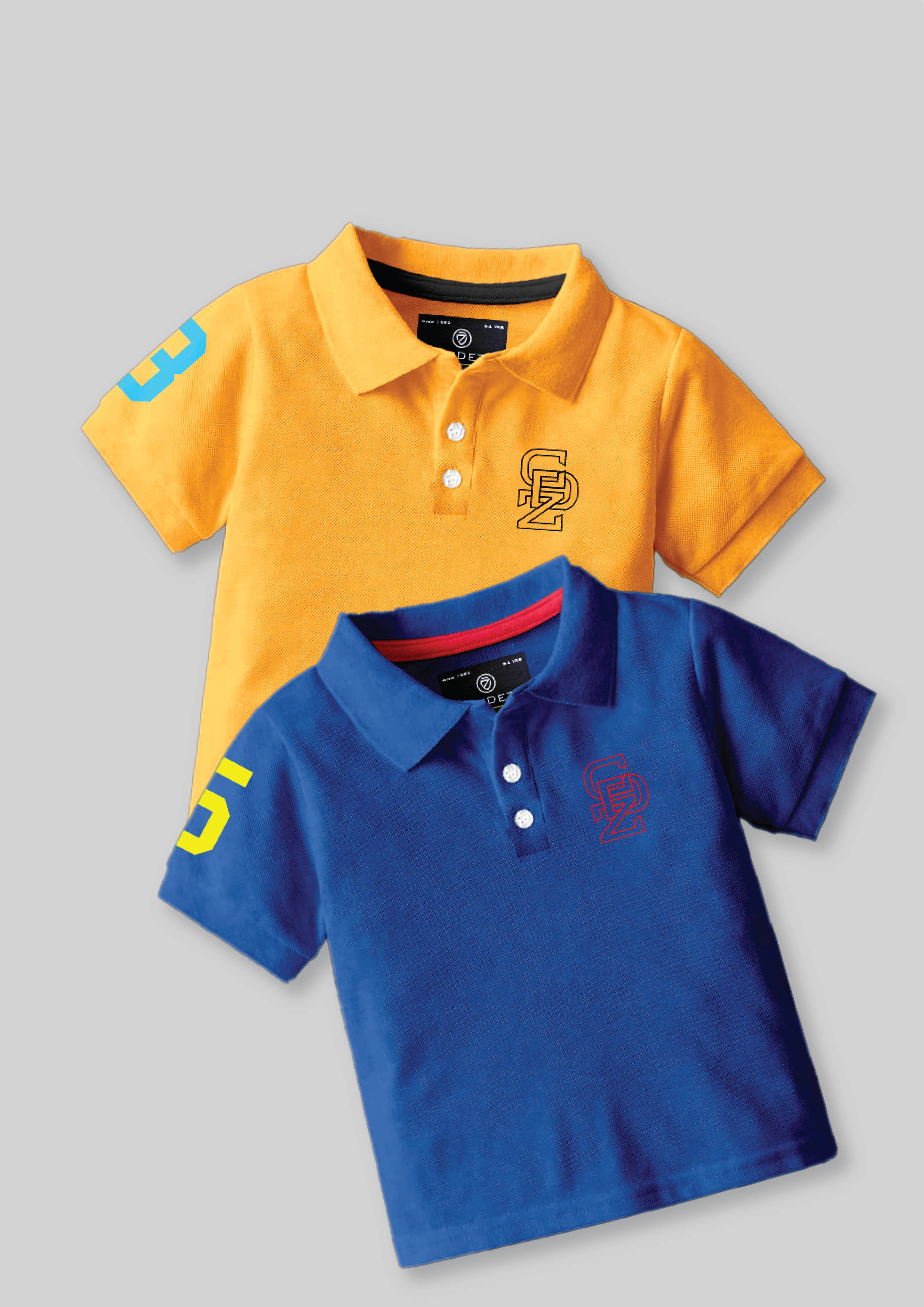     			CODEZ Pack of 2 Boys Cotton Blend T-Shirt ( Multicolor )