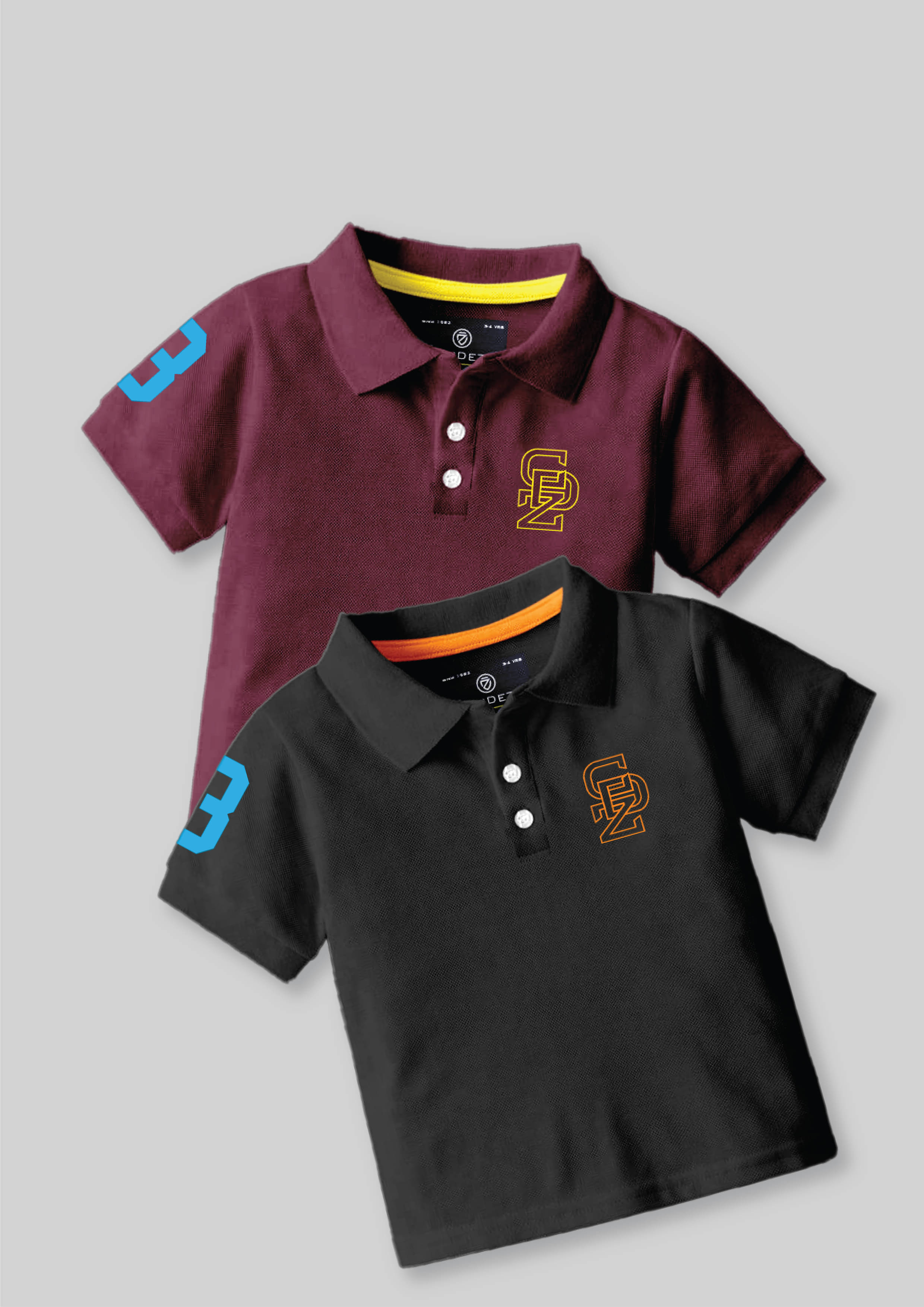     			CODEZ Pack of 3 Boys Cotton Blend T-Shirt ( Multicolor )