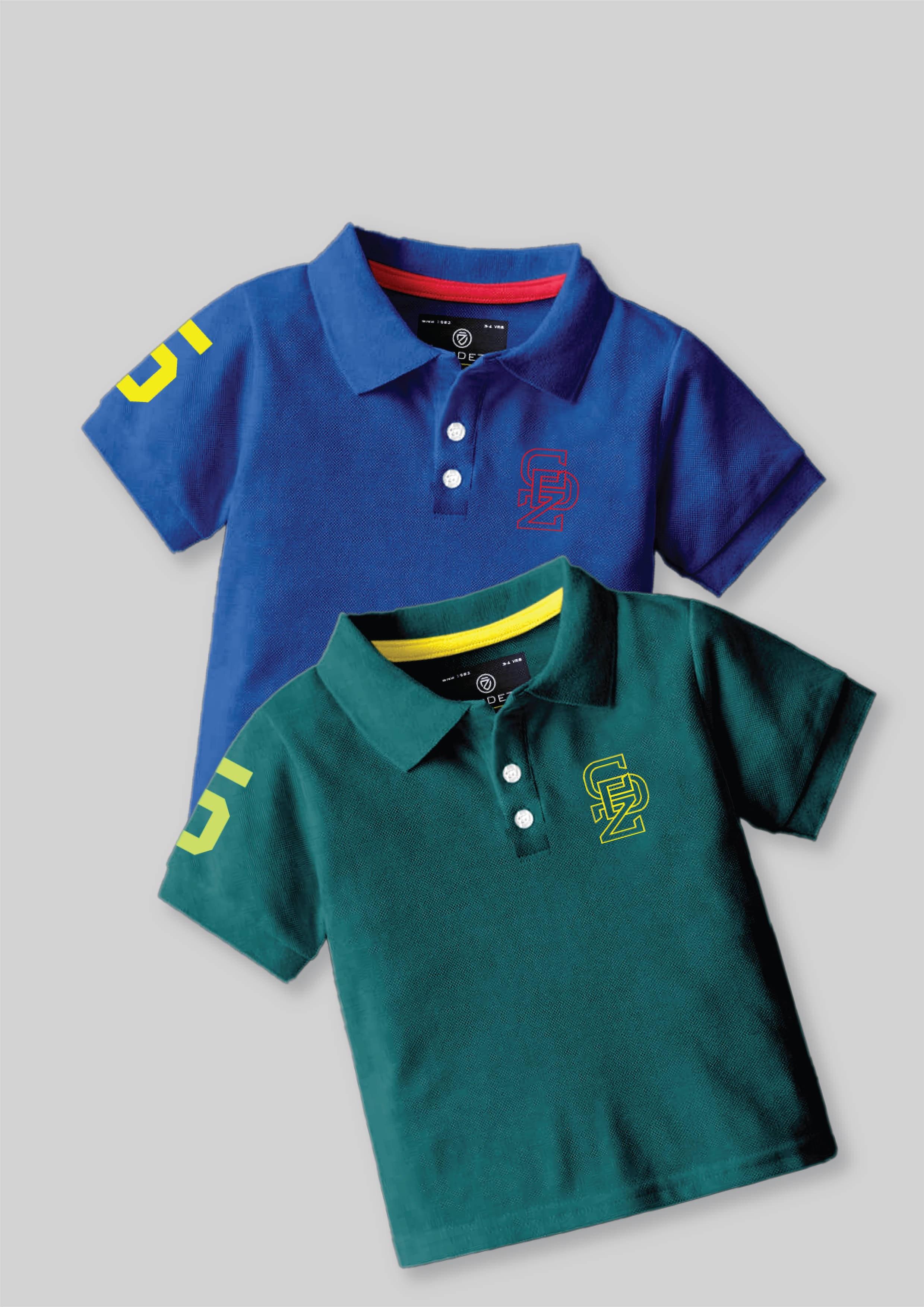     			CODEZ Pack of 1 Boys Cotton Blend Polo T-Shirt ( Multicolor )