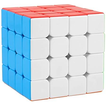 CUBEMATE Fourlayer Cube GEM 4x4 Stickerless Cube CUBEMATE Fourlayer Cube GEM 4x4 Stickerless Cube