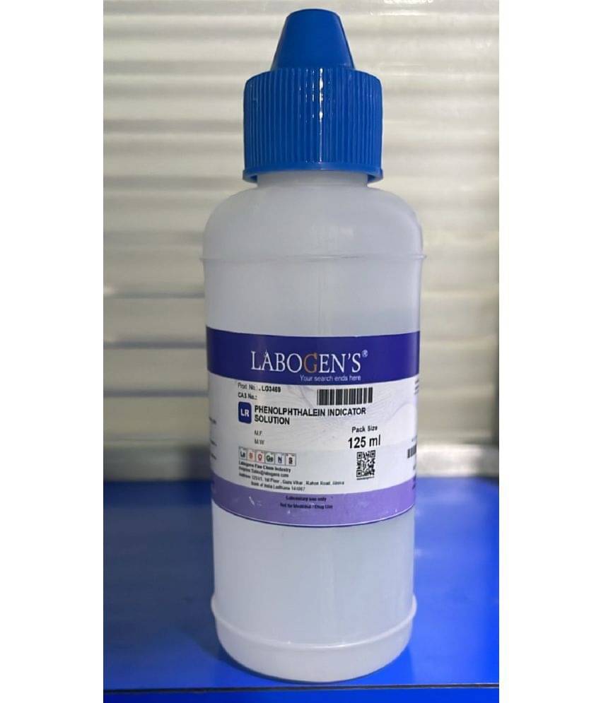     			PHENO.LPHTHALEINE (indicator) SOLUTION 125ml