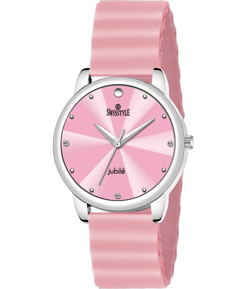     			Swisstyle Pink Silicon Analog Womens Watch