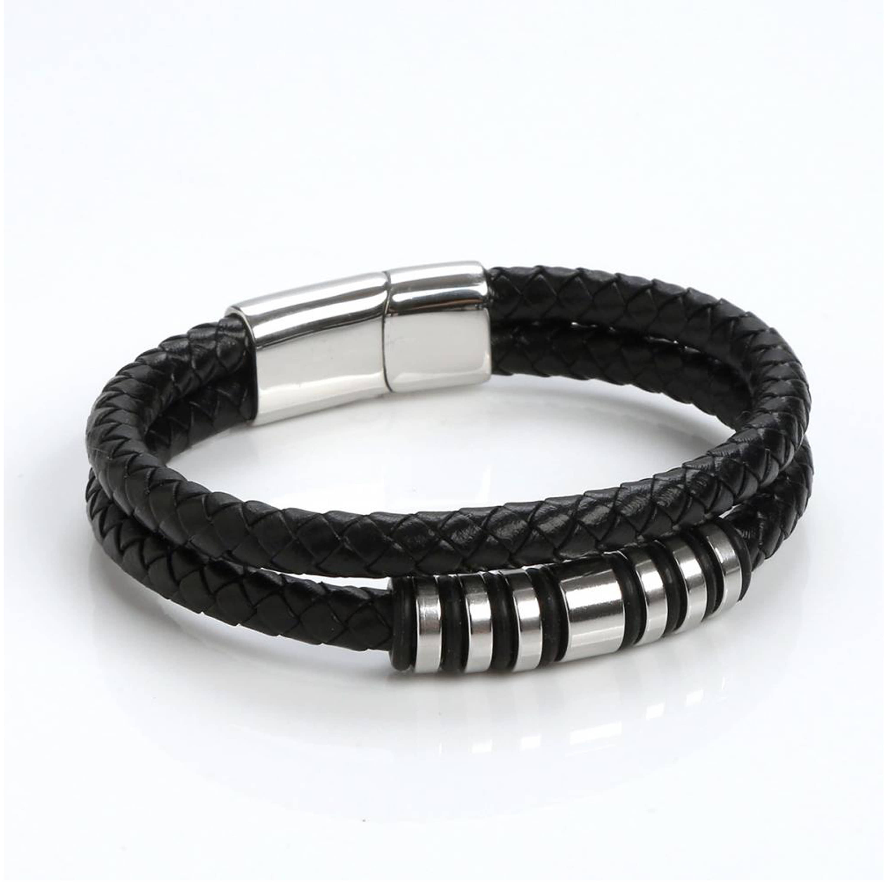 Thrillz Black Bracelet ( Pack of 1 ) - Bangles & Bracelets | Buy online on ZillyBuy