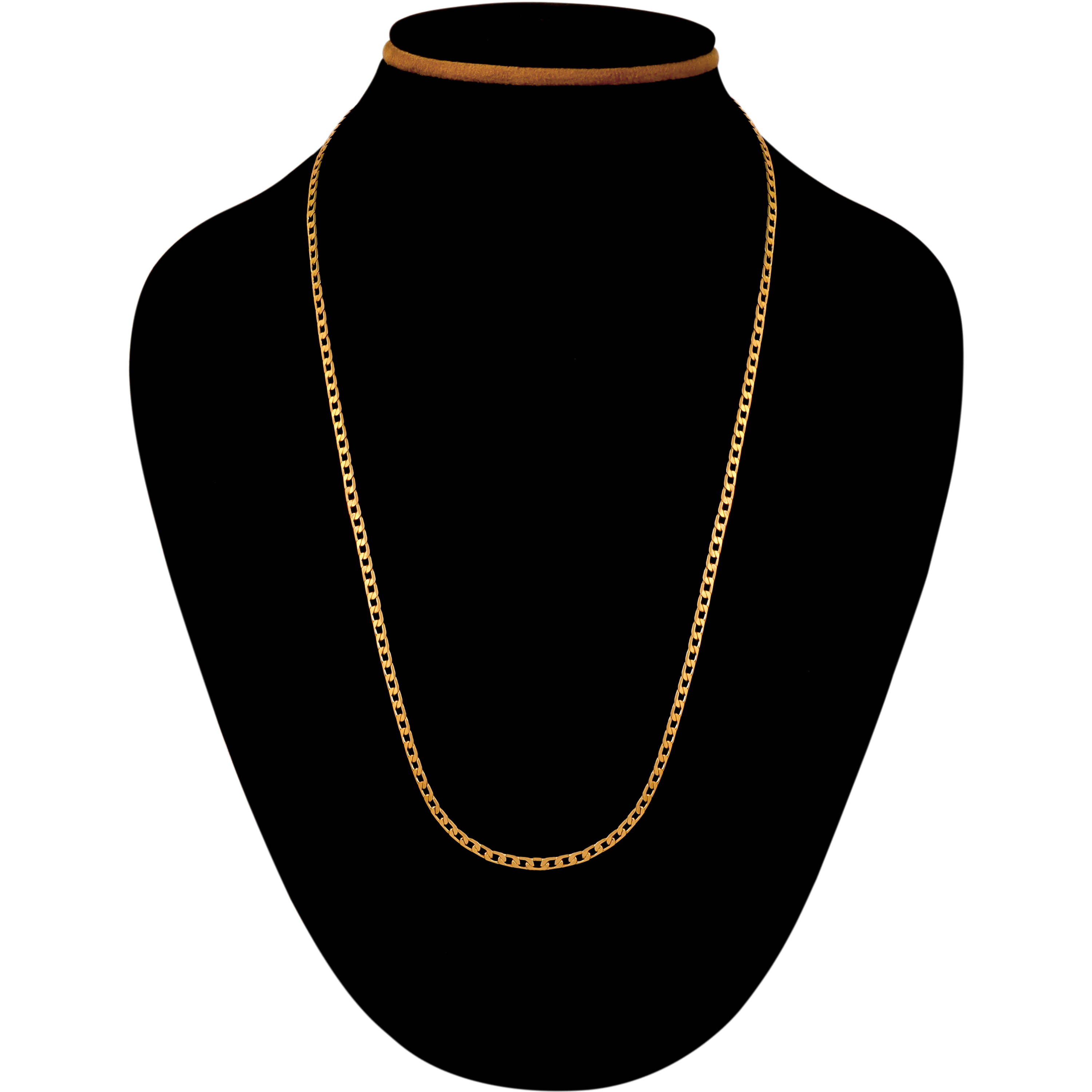 Thrillz Gold Plated Brass Chain ( Pack of 1 )