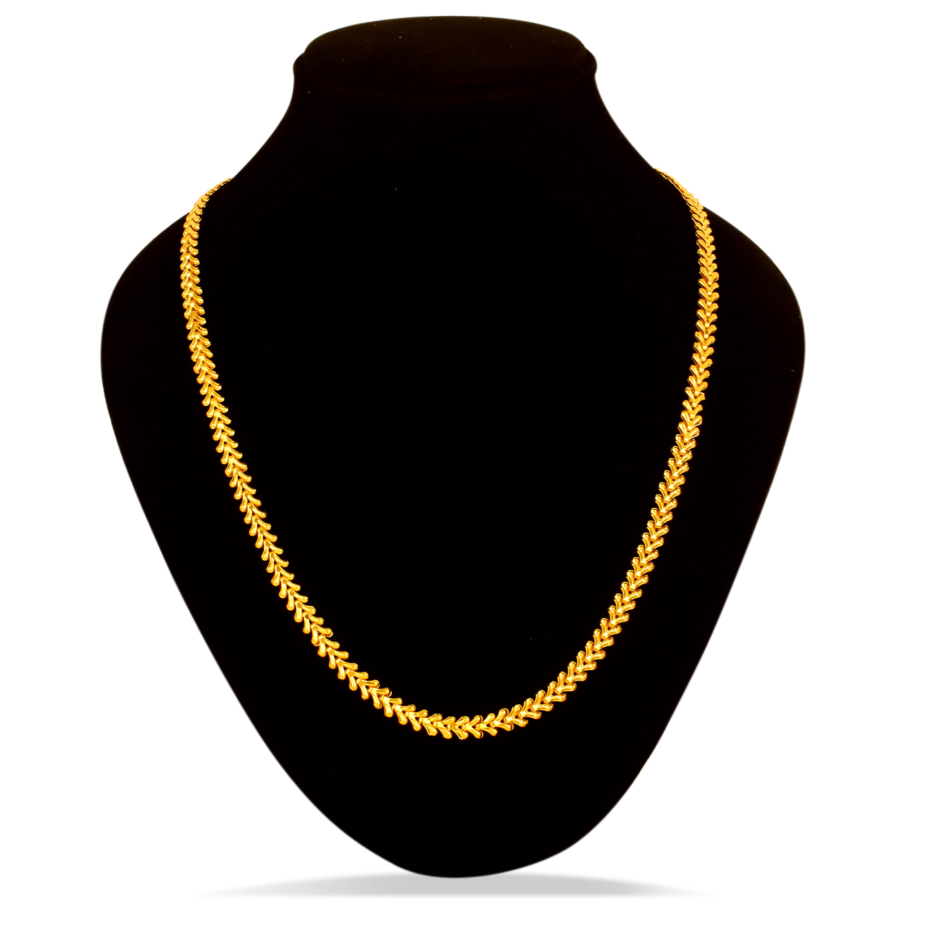     			Thrillz Gold Plated Brass Chain ( Pack of 1 )