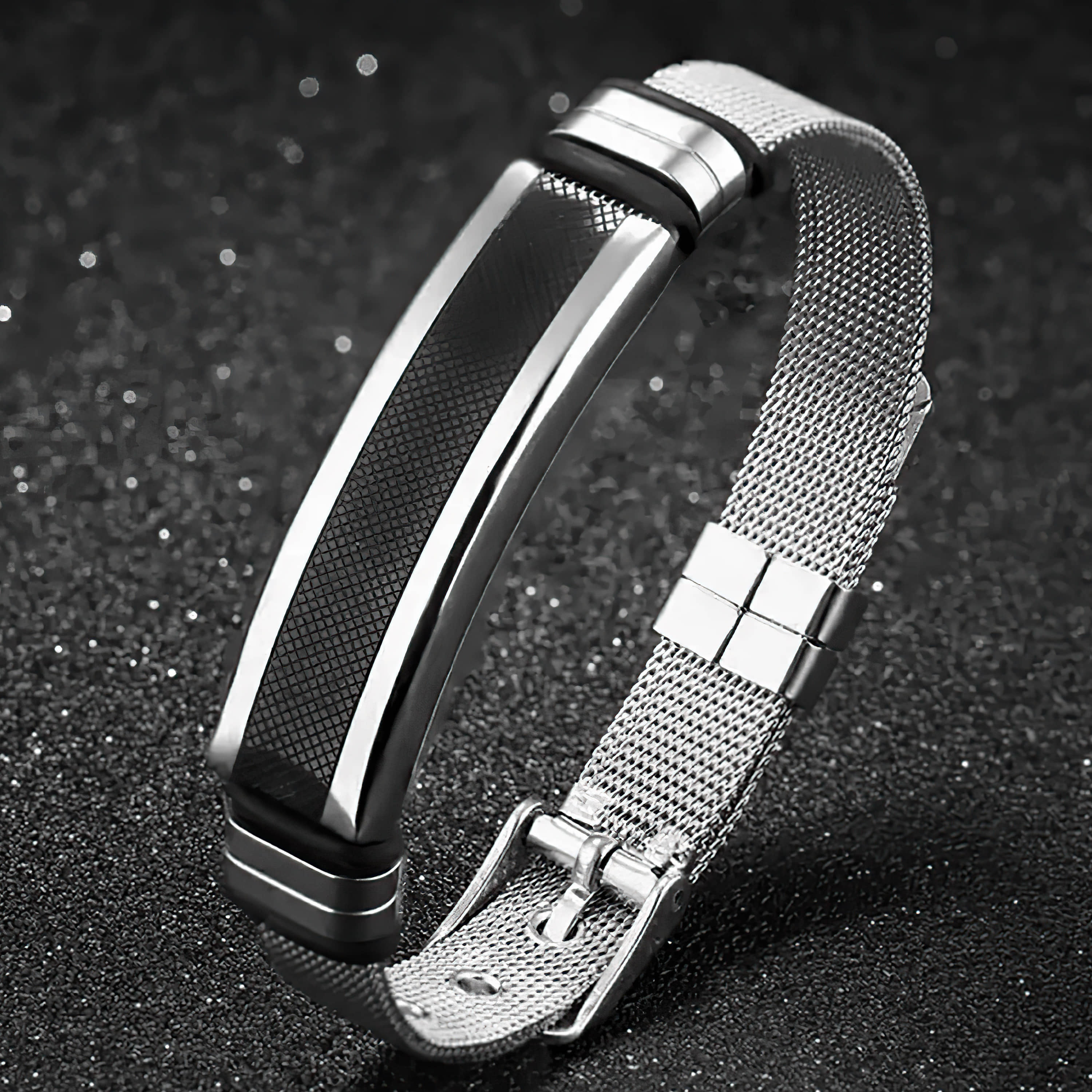 Thrillz Silver Bracelet ( Pack of 1 ) - Bangles & Bracelets | Buy online on ZillyBuy