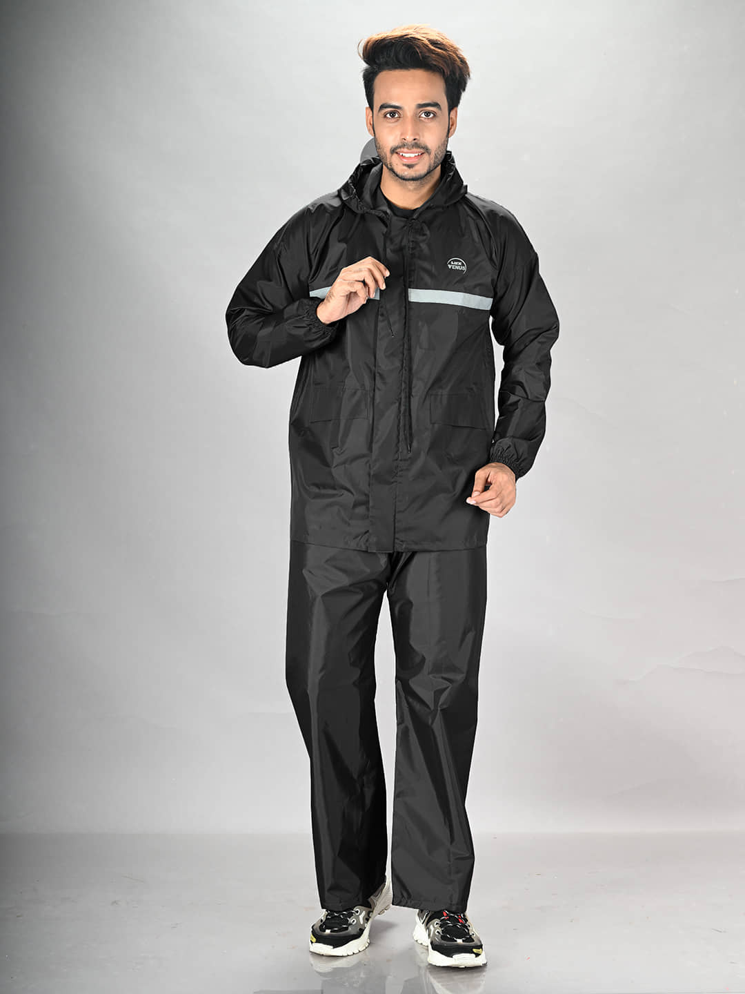 lux venus Black PVC Men's Rain Suit ( Pack of 1 )