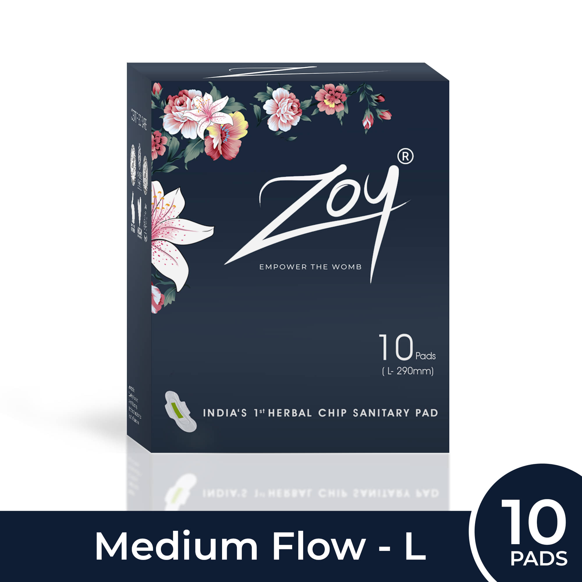     			zoy Cottony Large Ultra Thin Sanitary Pad