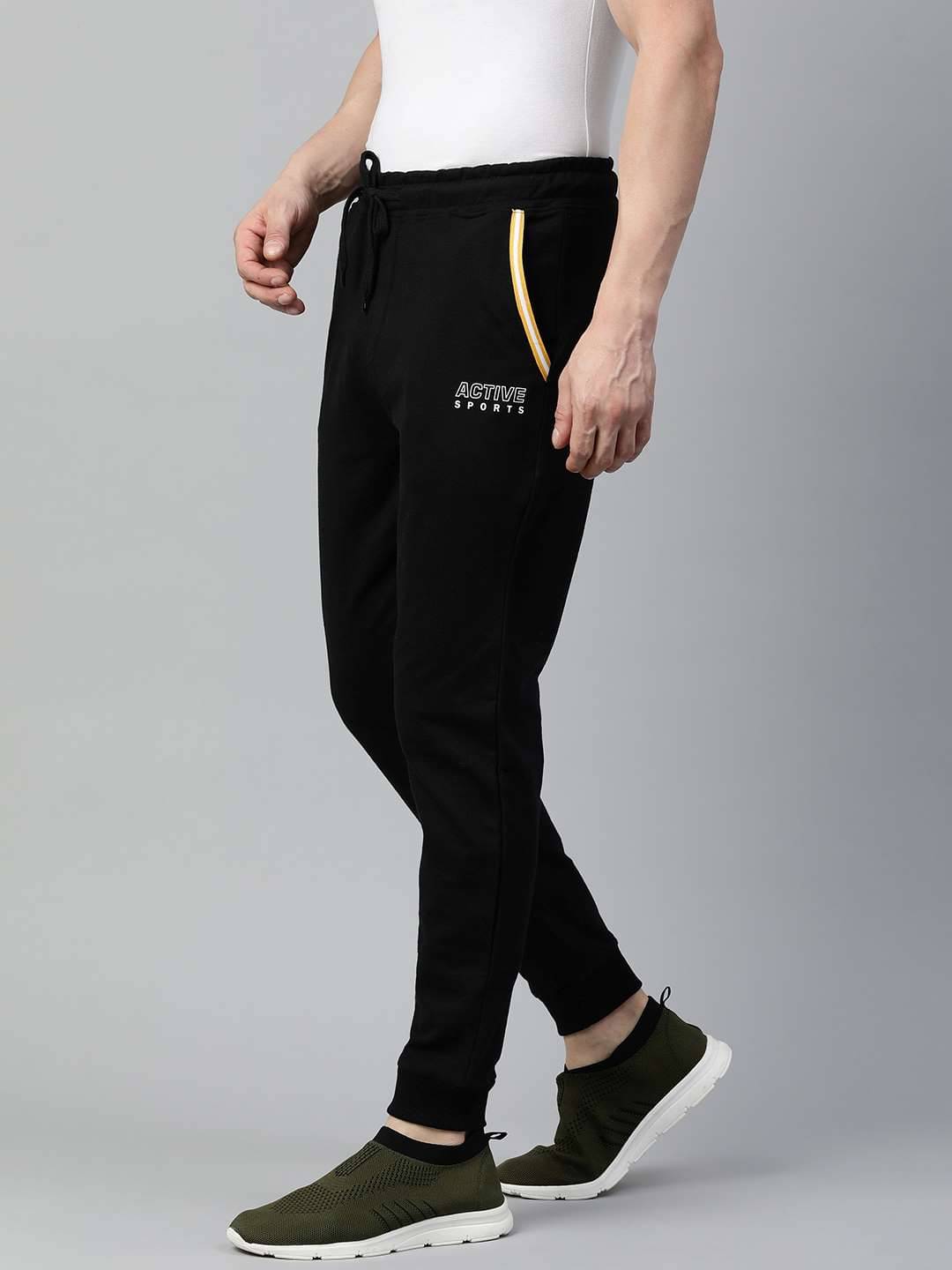     			Ardeur Fashions Black Cotton Blend Men's Joggers ( Pack of 1 )