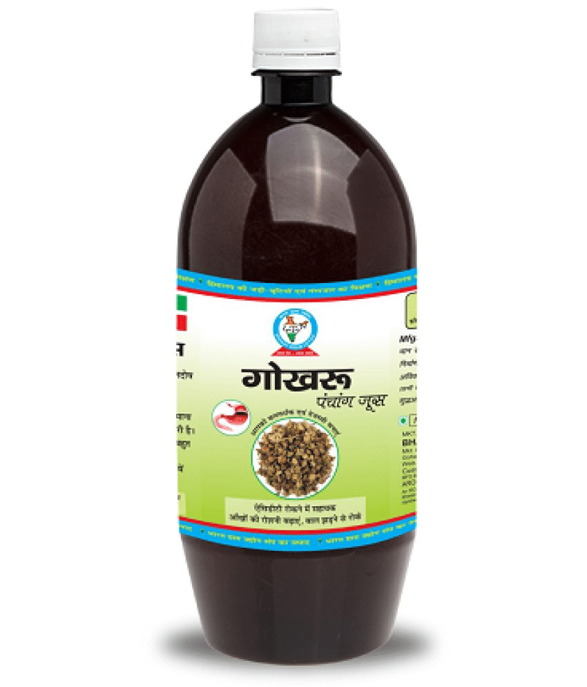     			Bharat Gram Udyog Gokhru Panchang Natural Support for Urinary Health & Vitality, 1 L