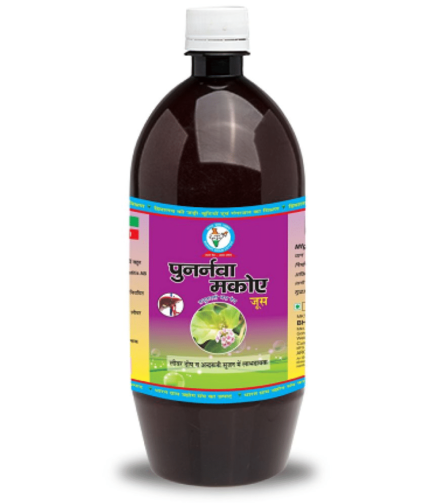     			Bharat Gram Udyog Punarnava Makoy Juice: Kidney and Liver Health Support, 1 L