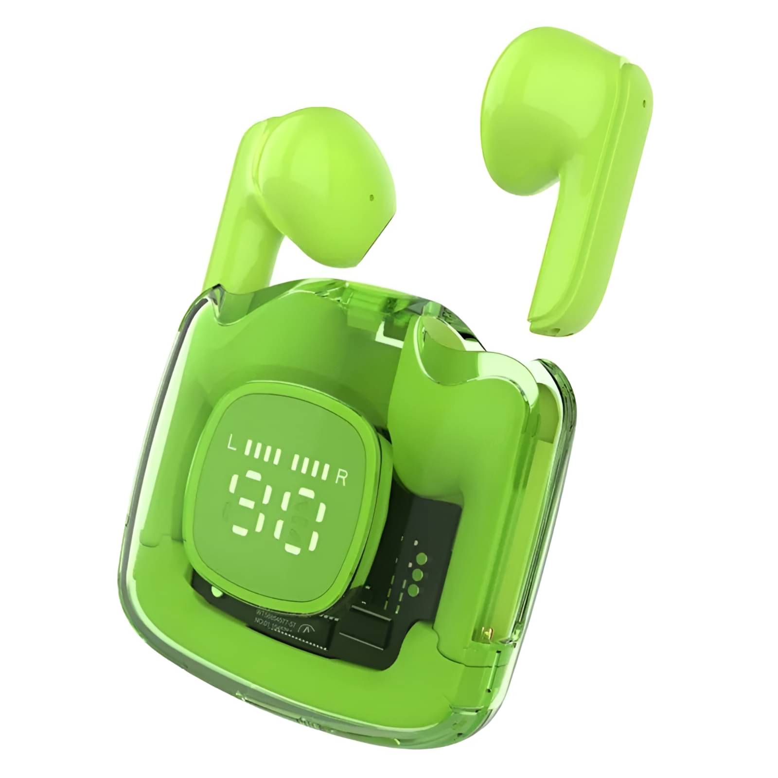     			COREGENIX F11 Bluetooth True Wireless (TWS) In Ear 25 Hours Playback Low Latency,Powerfull bass IPX4(Splash & Sweat Proof) Green