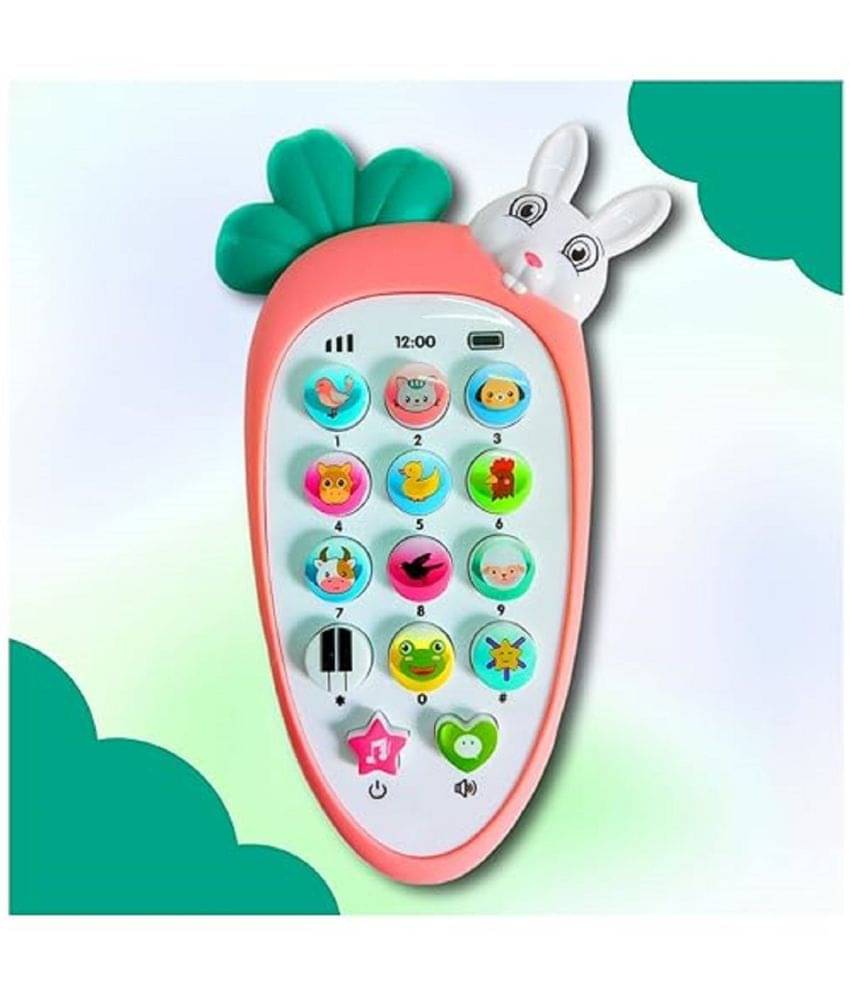     			FEDIFU   Kids Mobile Phone Toy for 1 Year Old Baby - Toy Phone for Kids,Musical Toys for Kids with 3D Lights,Mobile Toy,Phone Toys Mobile Phone for Kids Phone Toy Musical Toys for Kids Smart Light