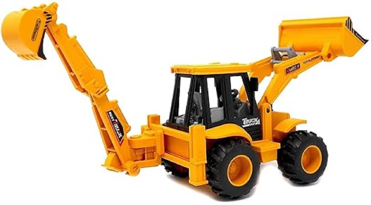 FEDIFU Plastic Construction Loader Truck Vehicles for Kids - Building Vehicles Engineering Toys for Toddlers - High-Speed Friction Excavator Toy FEDIFU Plastic Construction Loader Truck Vehicles for Kids - Building Vehicles Engineering Toys for Toddlers - High-Speed Friction Excavator Toy