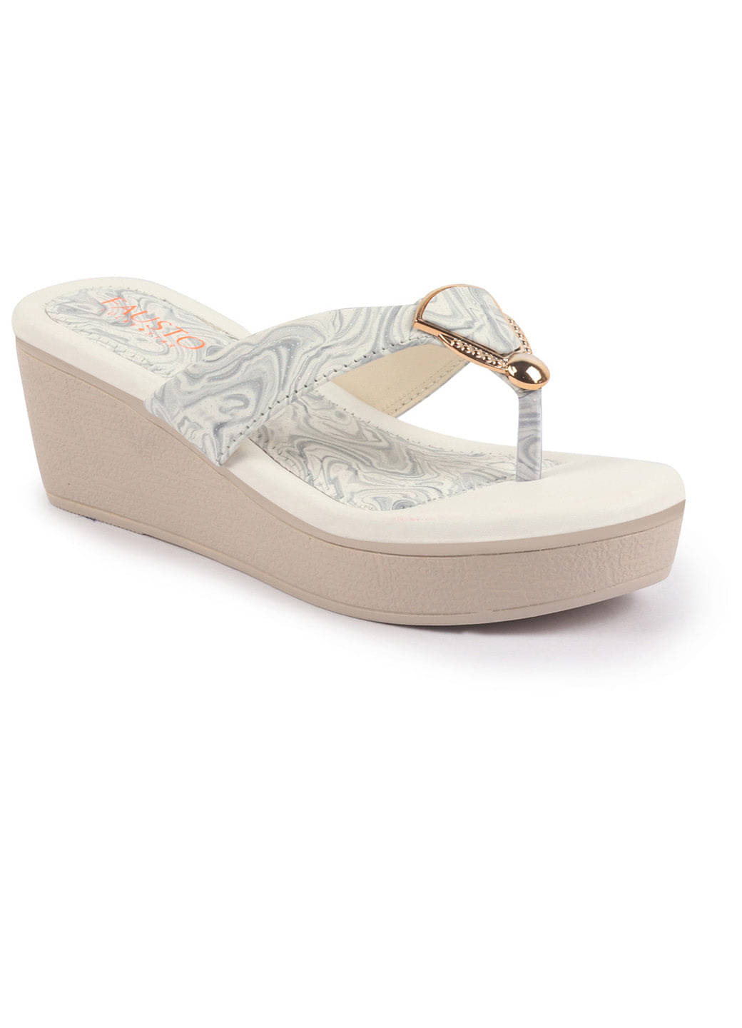 Fausto Light Grey Women's Flats Fausto Light Grey Women's Flats