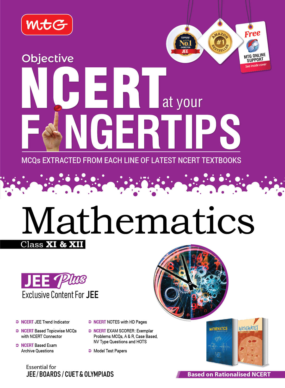 MTG Objective NCERT at your FINGERTIPS Mathematics - NCERT JEE Trend Indicator, Notes with HD Pages, Exam Archive & MCQs | JEE Books (Based on NCERT Latest Pattern For 2025 Exam) MTG Objective NCERT at your FINGERTIPS Mathematics - NCERT JEE Trend Indicator, Notes with HD Pages, Exam Archive & MCQs | JEE Books (Based on NCERT Latest Pattern For 2025 Exam)