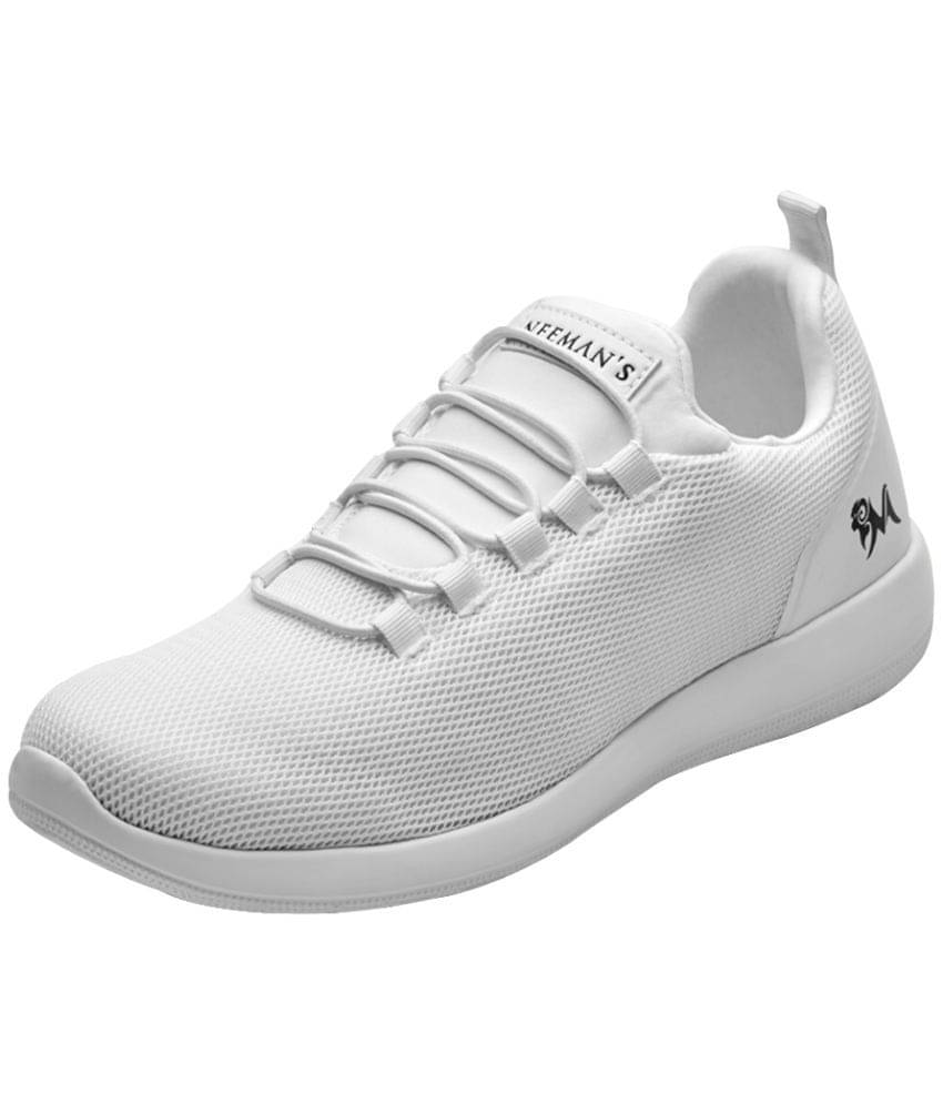 Neemans White Men's Slip-on Shoes     			Neemans White Men's Slip-on Shoes