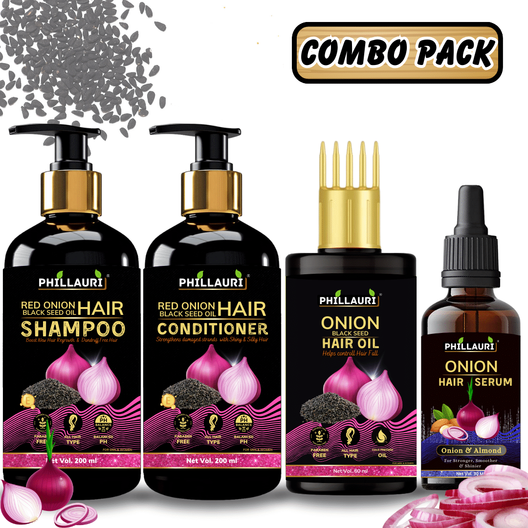     			Phillauri Anti Hair Fall Onion Oil 480 ml ( Pack of 1 )