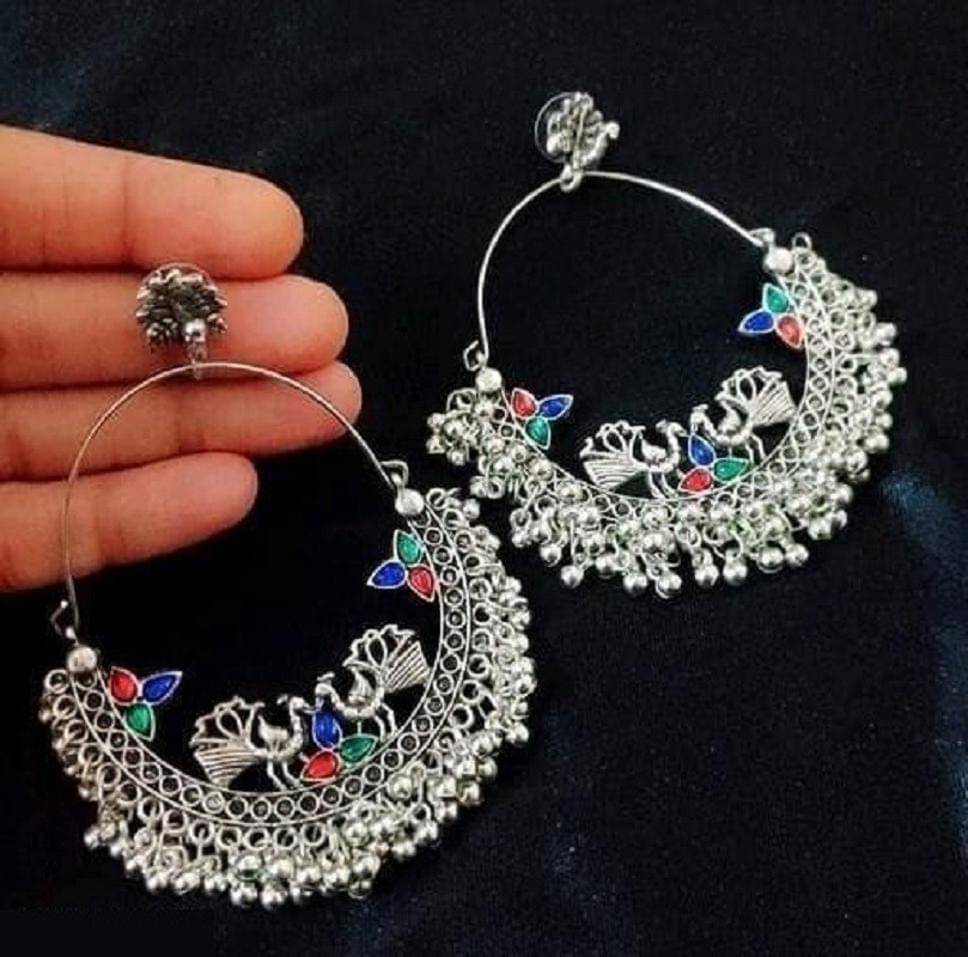     			Samridhi DC Multi Color Chandbalis Earrings ( Pack of 1 )