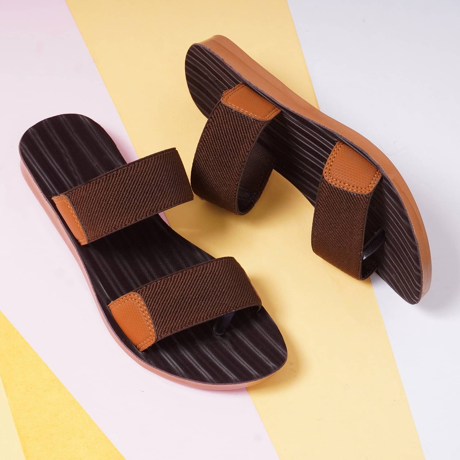     			Shozie Brown Women's Flip Flop
