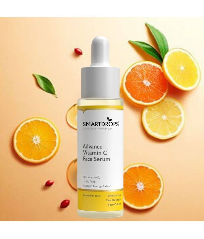Smartdrops Face Serum Vitamin C Daily Care For All Skin Type ( Pack of 1 )