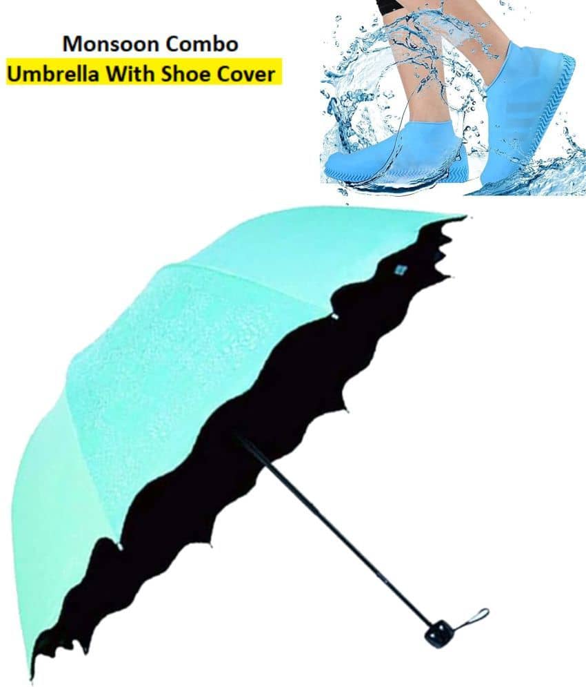 THRIFTKART Turquoise 1 Fold Umbrella - Jewellery Sets | Buy online on ZillyBuy