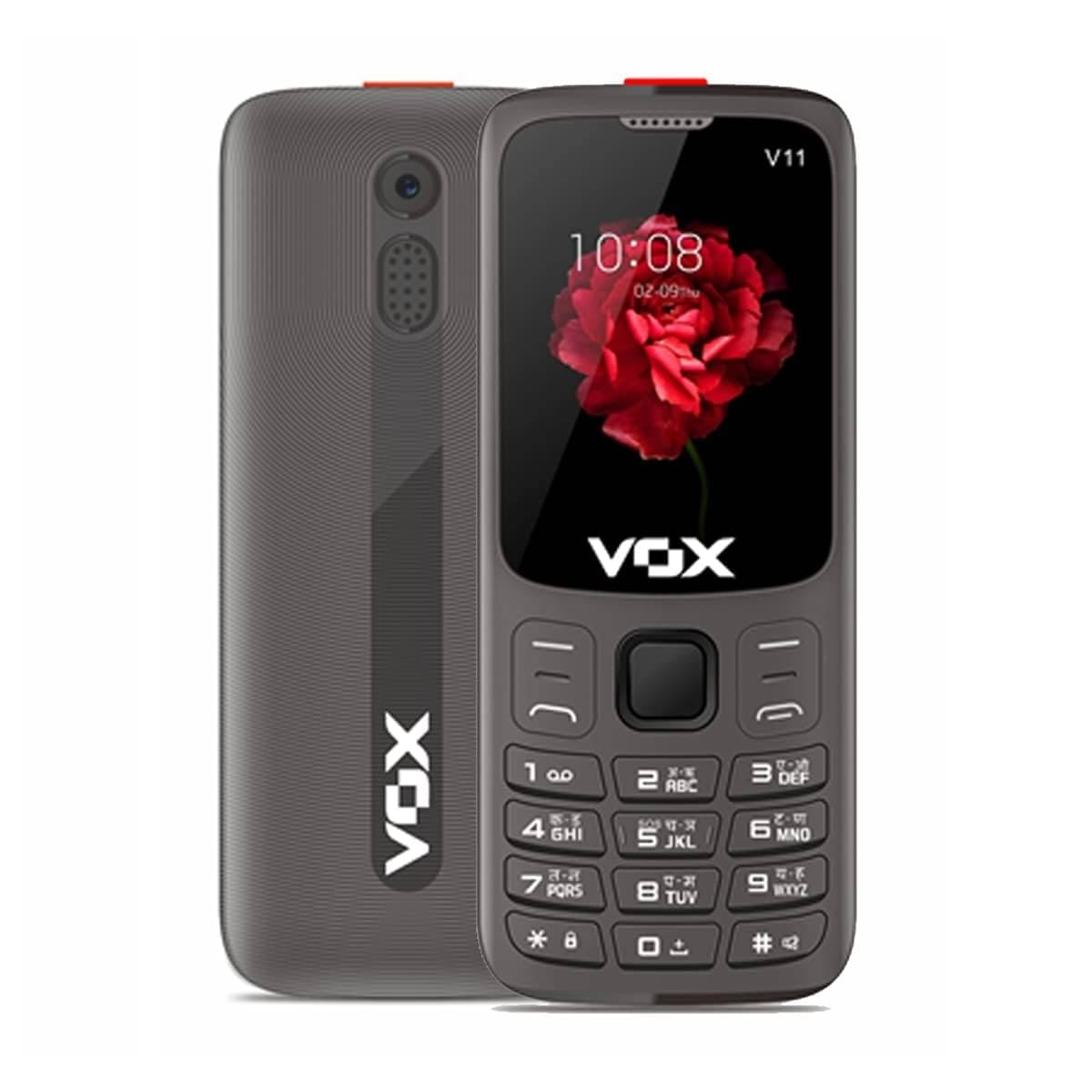     			Vox V11 Dual SIM Feature Phone Red